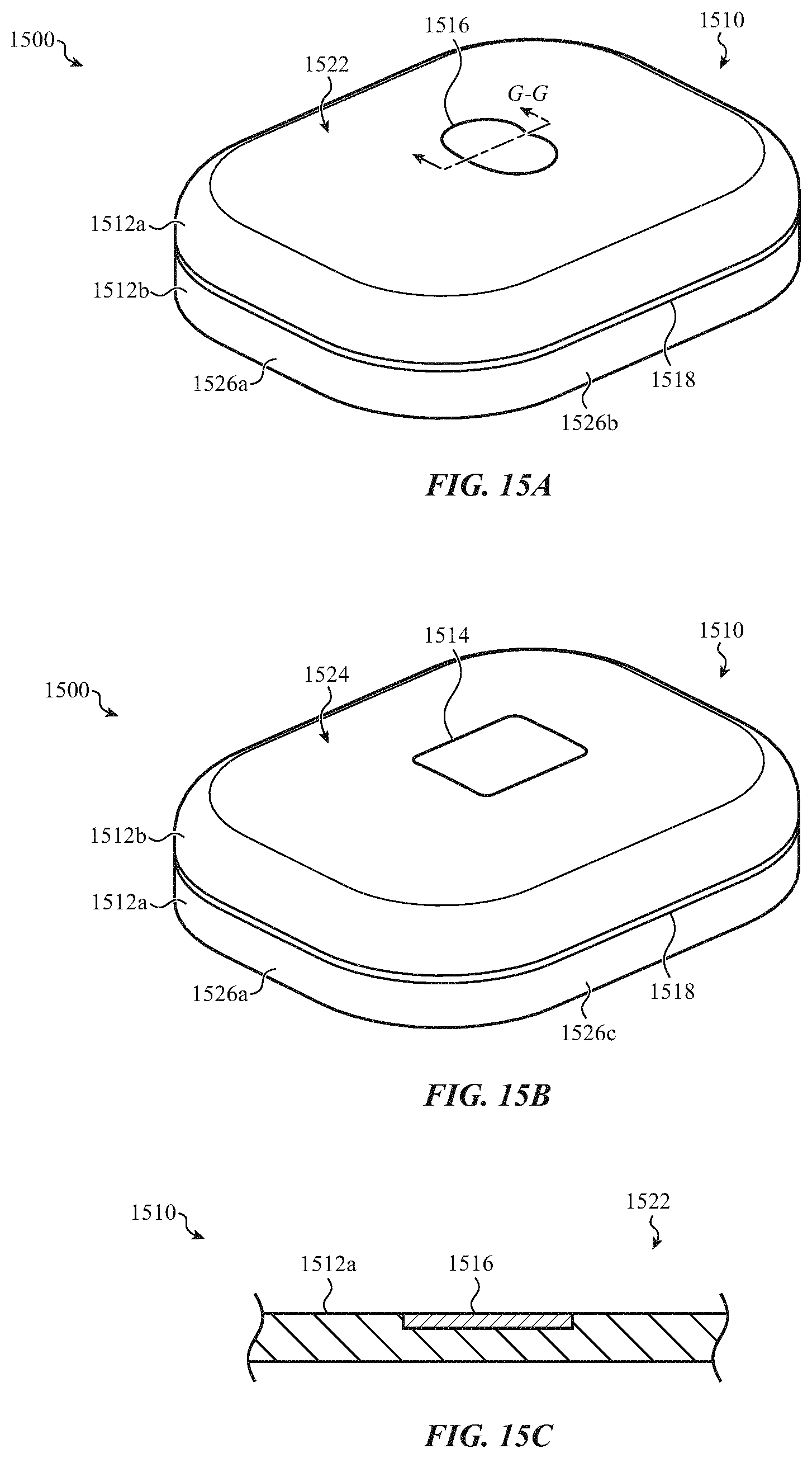 Patent US11784673 Figure 17 – Electronic device housing having a radio-frequency transmissive component