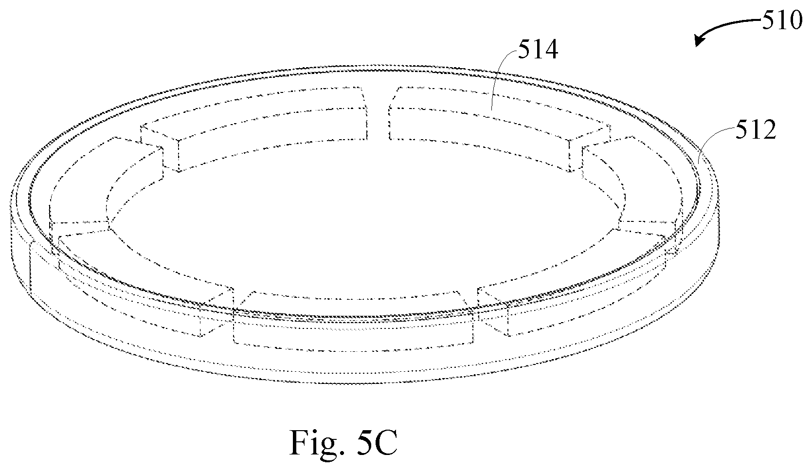 Patent US11784675 Figure 14 – Mobile device holder