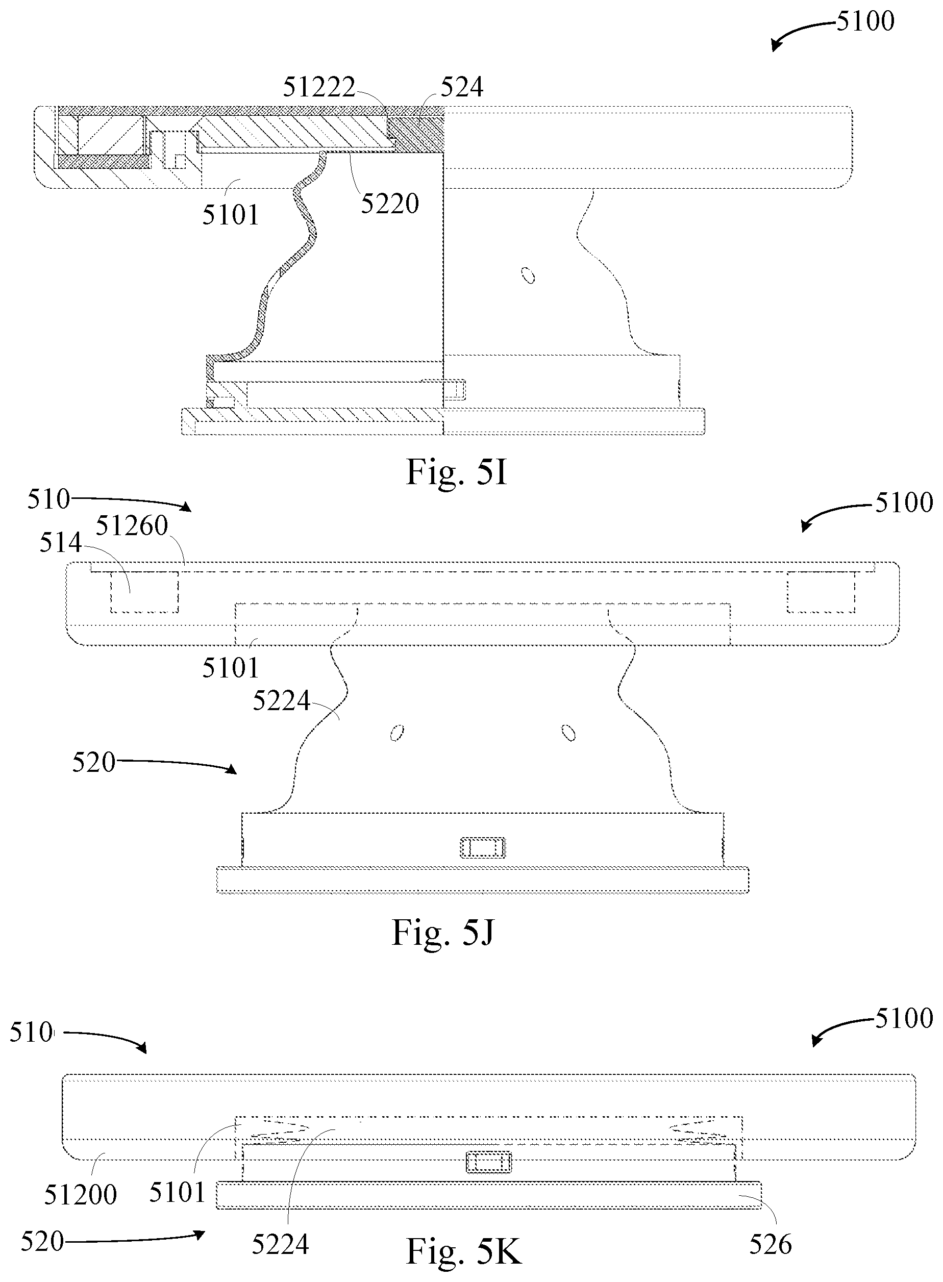 Patent US11784675 Figure 19 – Mobile device holder
