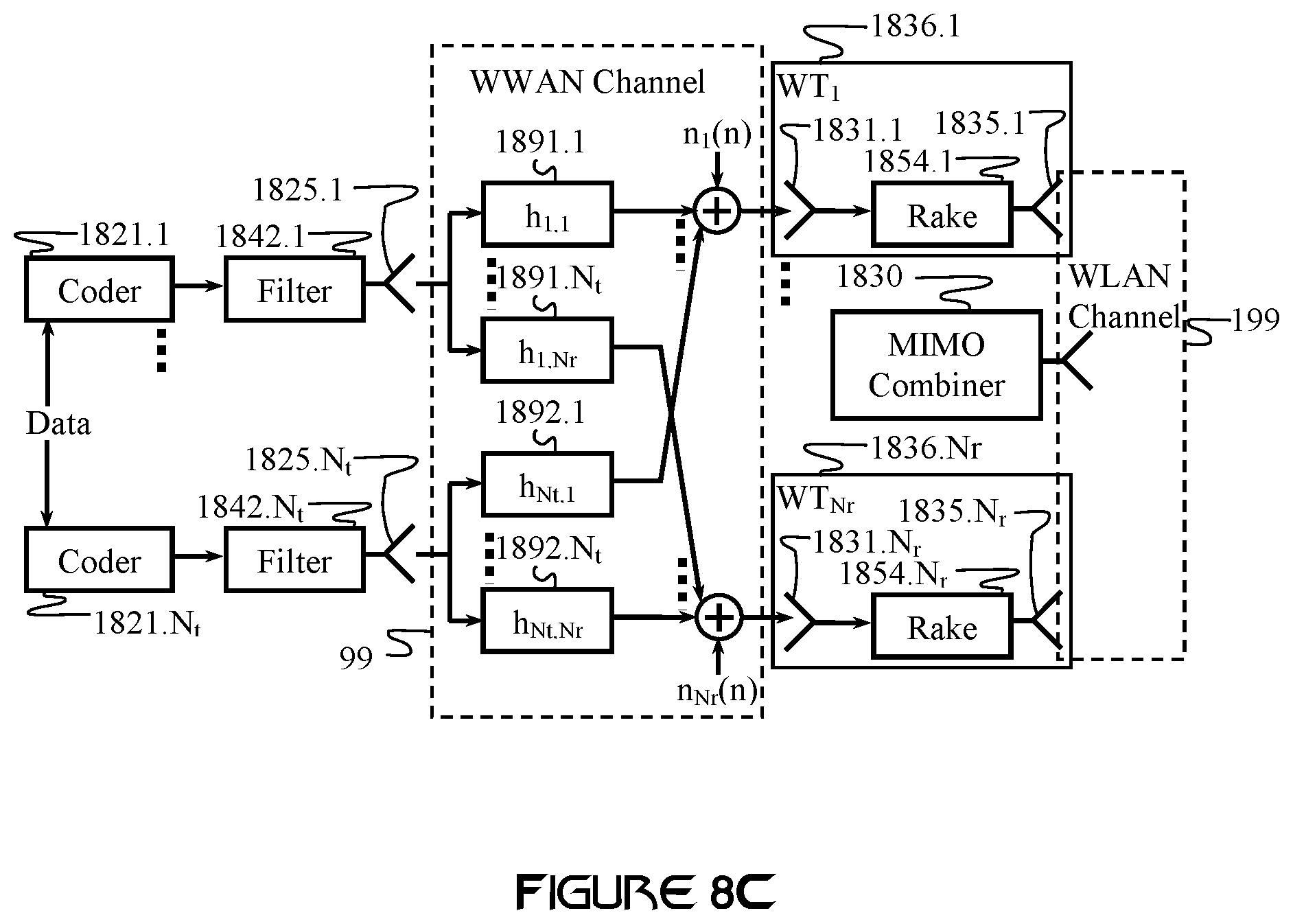 Patent US11784686 Figure 13 – Carrier interferometry transmitter
