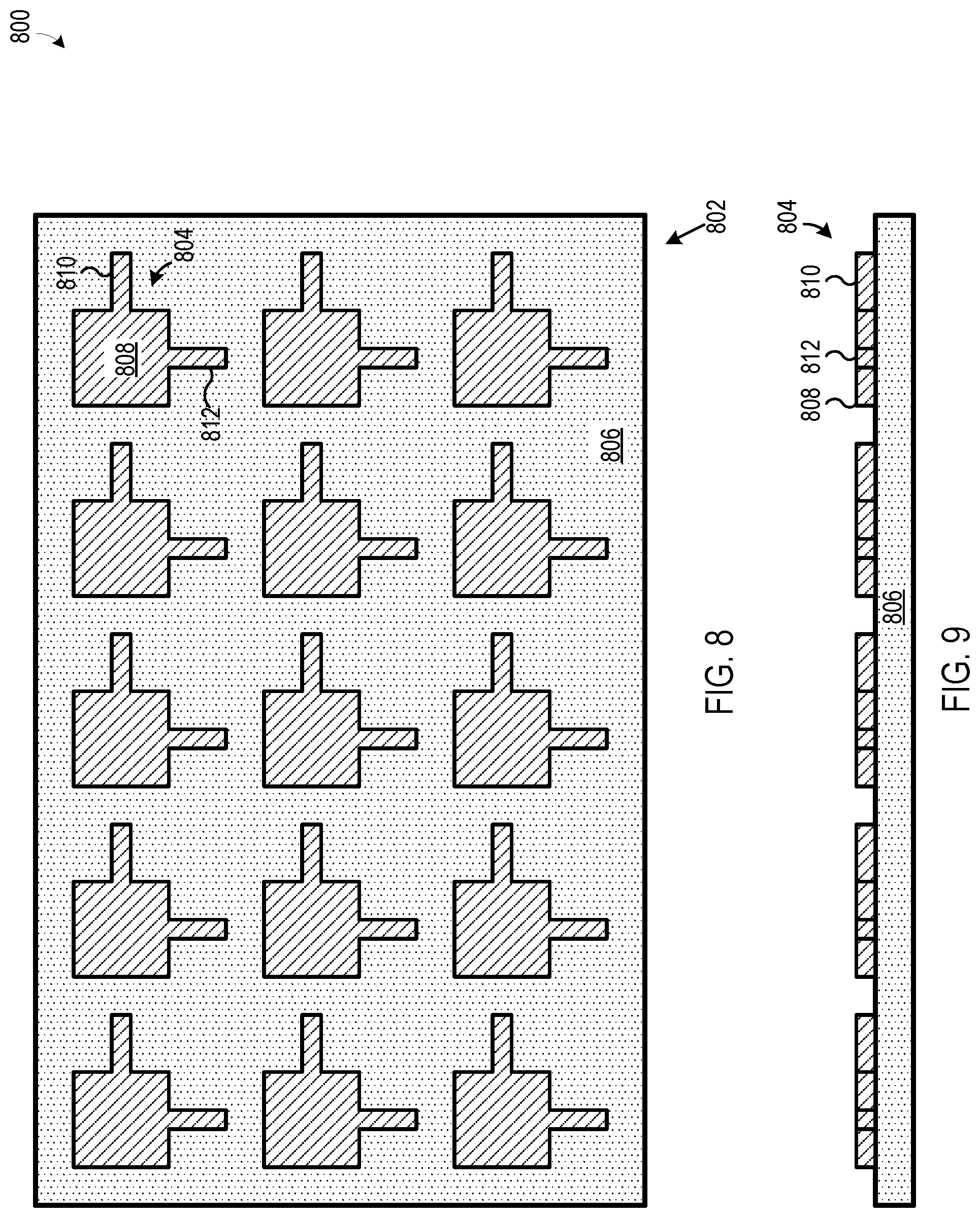 Patent US11784688 Figure 8 – Methods and systems for wireless communication in a reflective environment