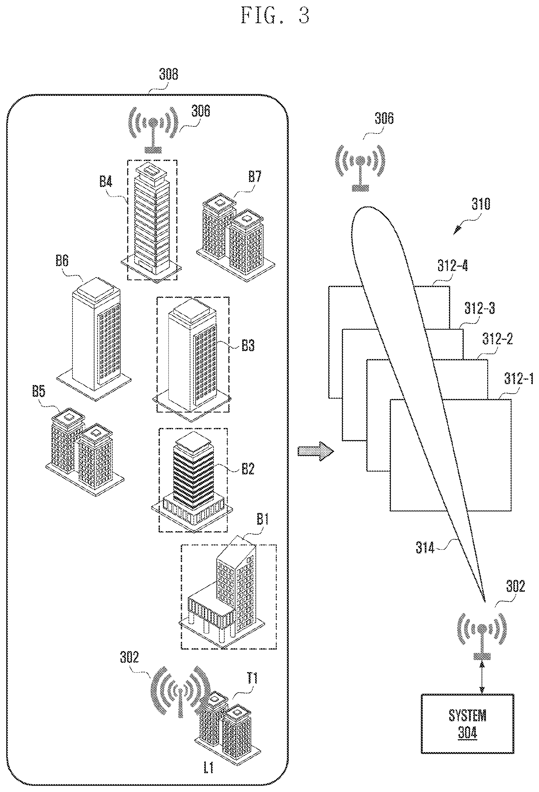 Patent US11784691 Figure 3 – Method and system for intelligent 3D aerial wireless transmission