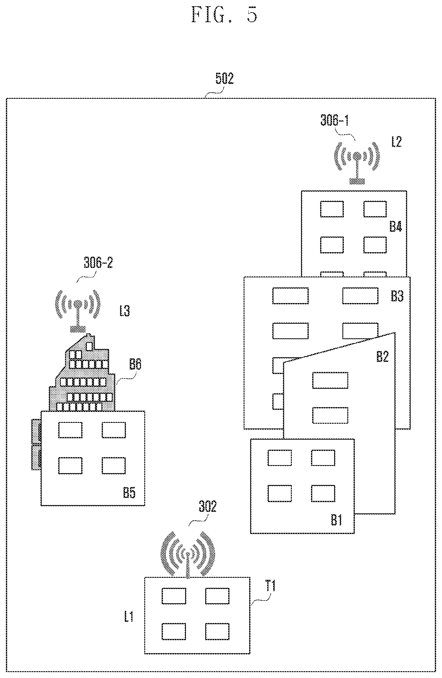 Patent US11784691 Figure 5 – Method and system for intelligent 3D aerial wireless transmission