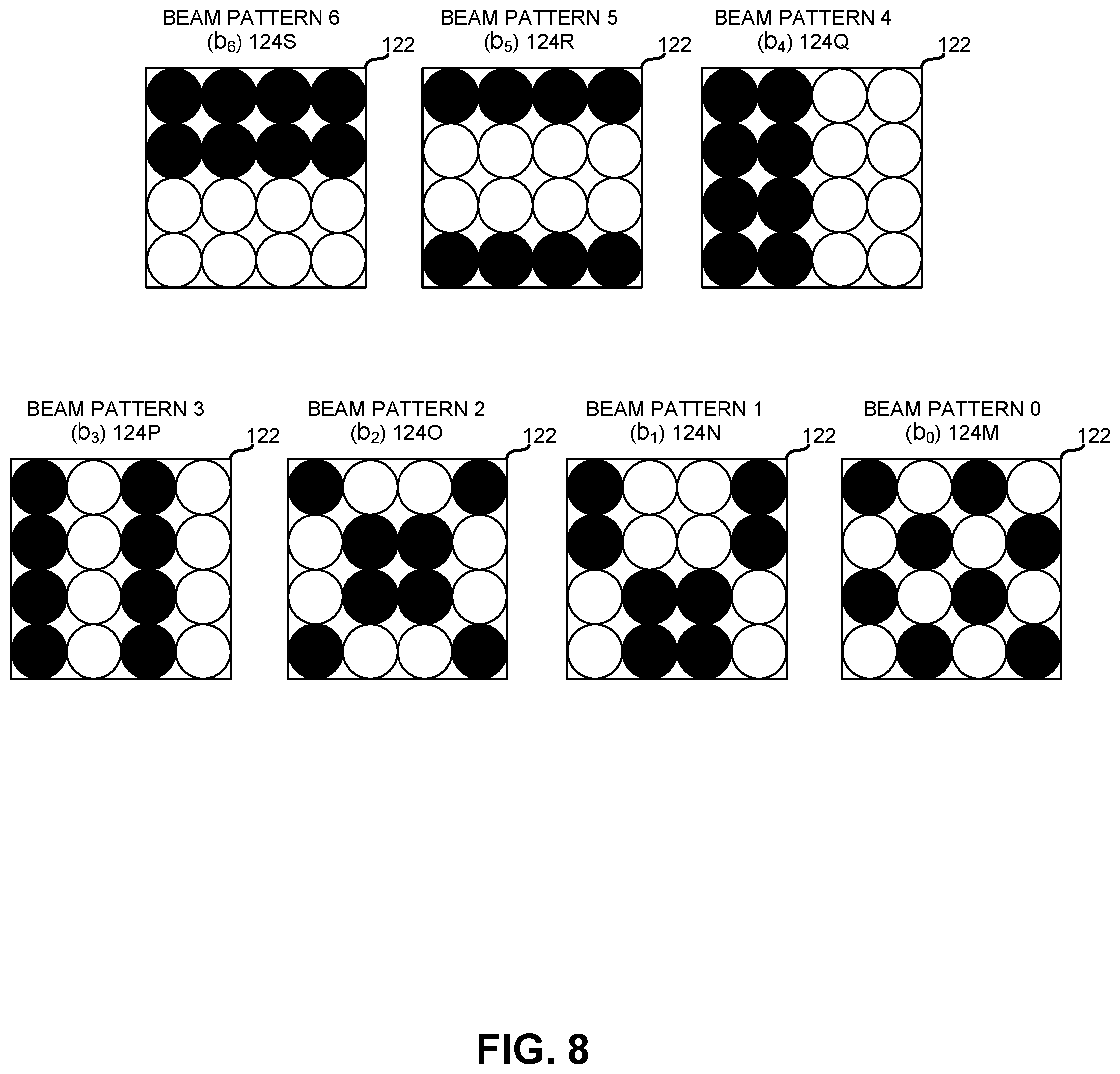 Patent US11784696 Figure 10 – Beam tracking in a base station