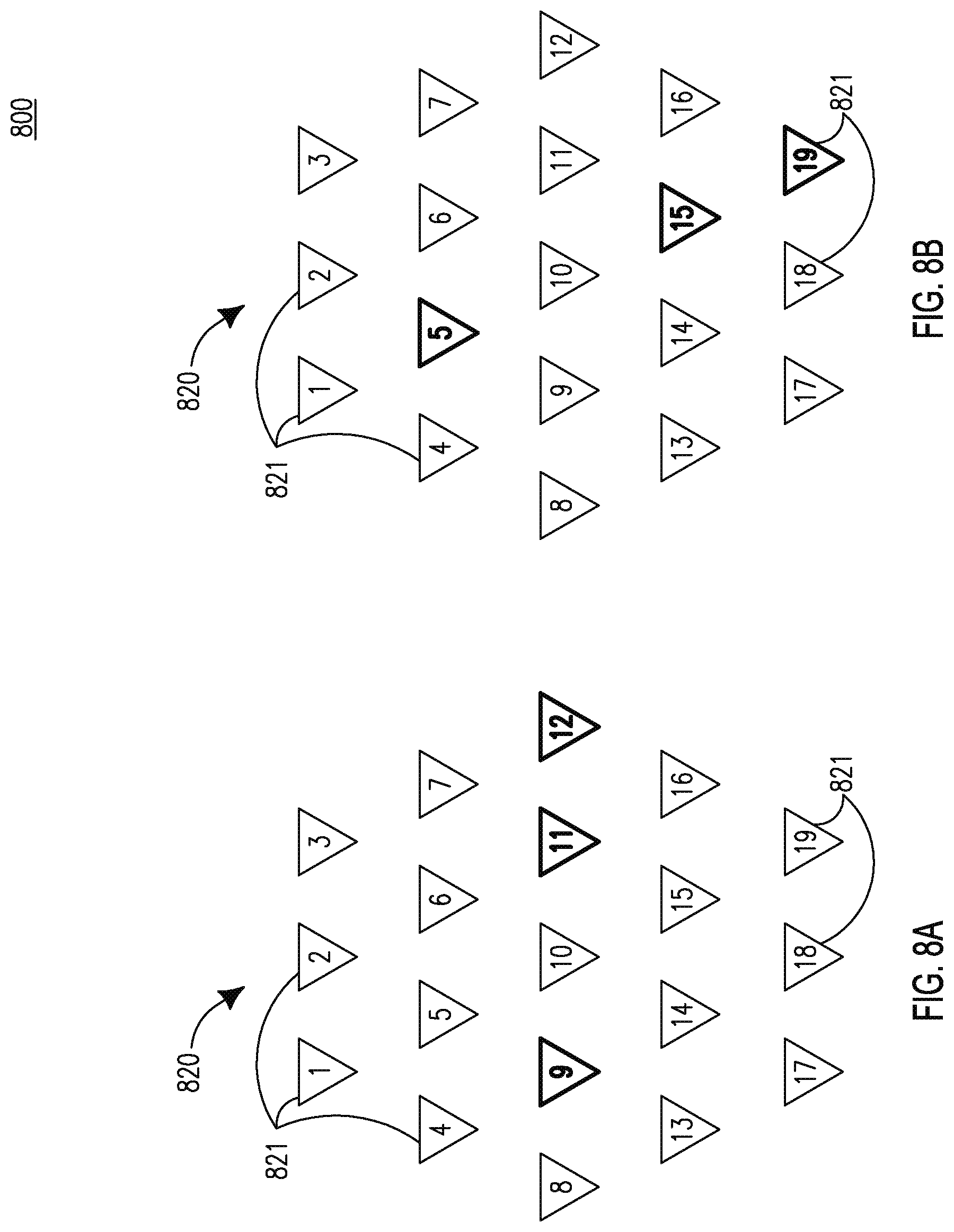 Patent US11784699 Figure 8 – Method and apparatus for focused data communications