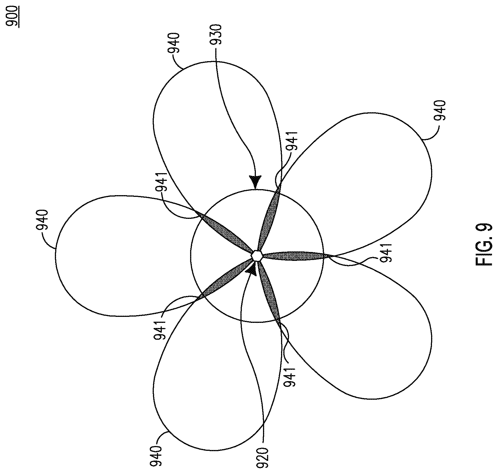 Patent US11784699 Figure 11 – Method and apparatus for focused data communications