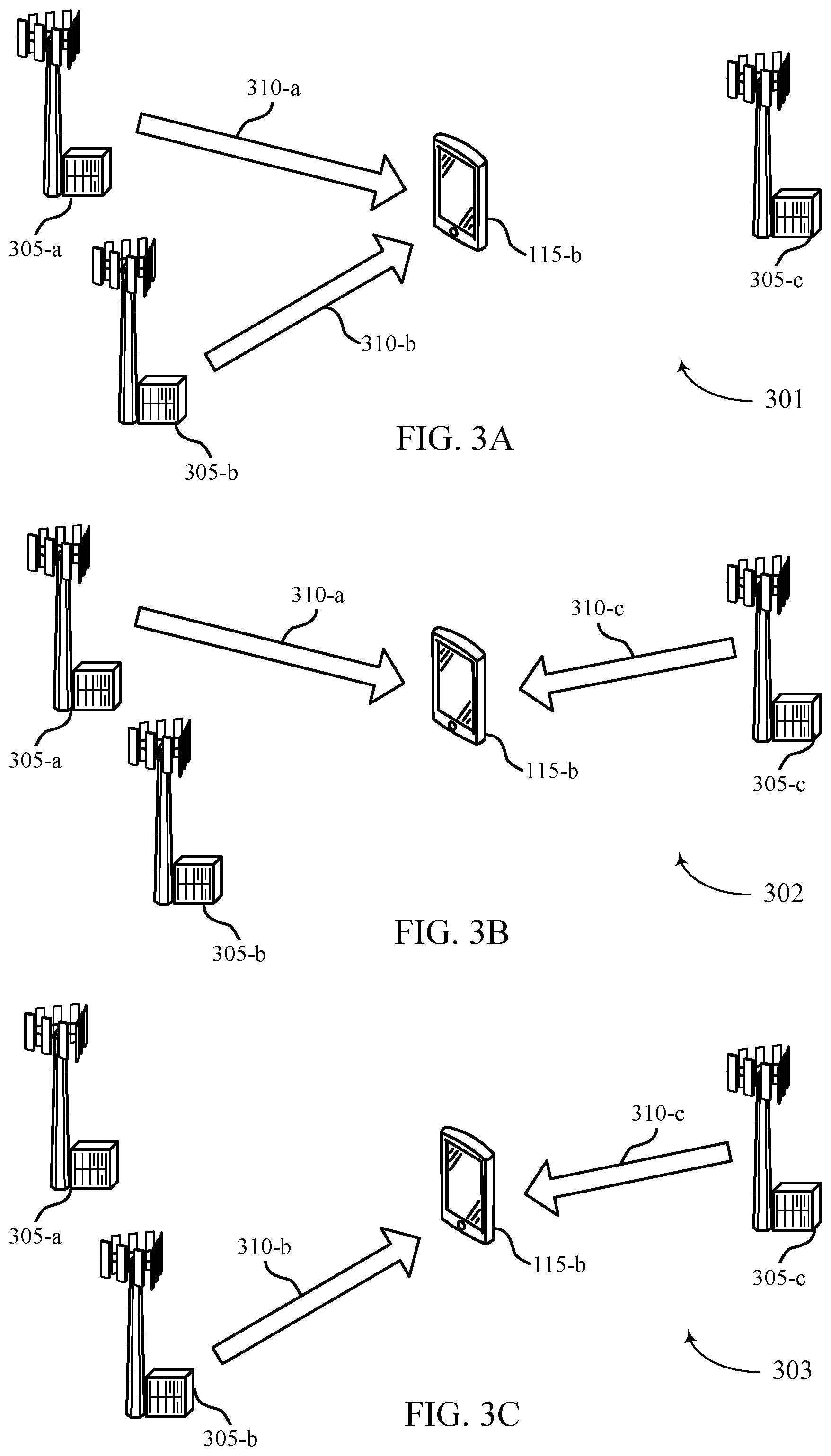 Patent US11784702 Figure 3 – Techniques for transmission/reception point and beam selection in ultra-wide bandwidth systems