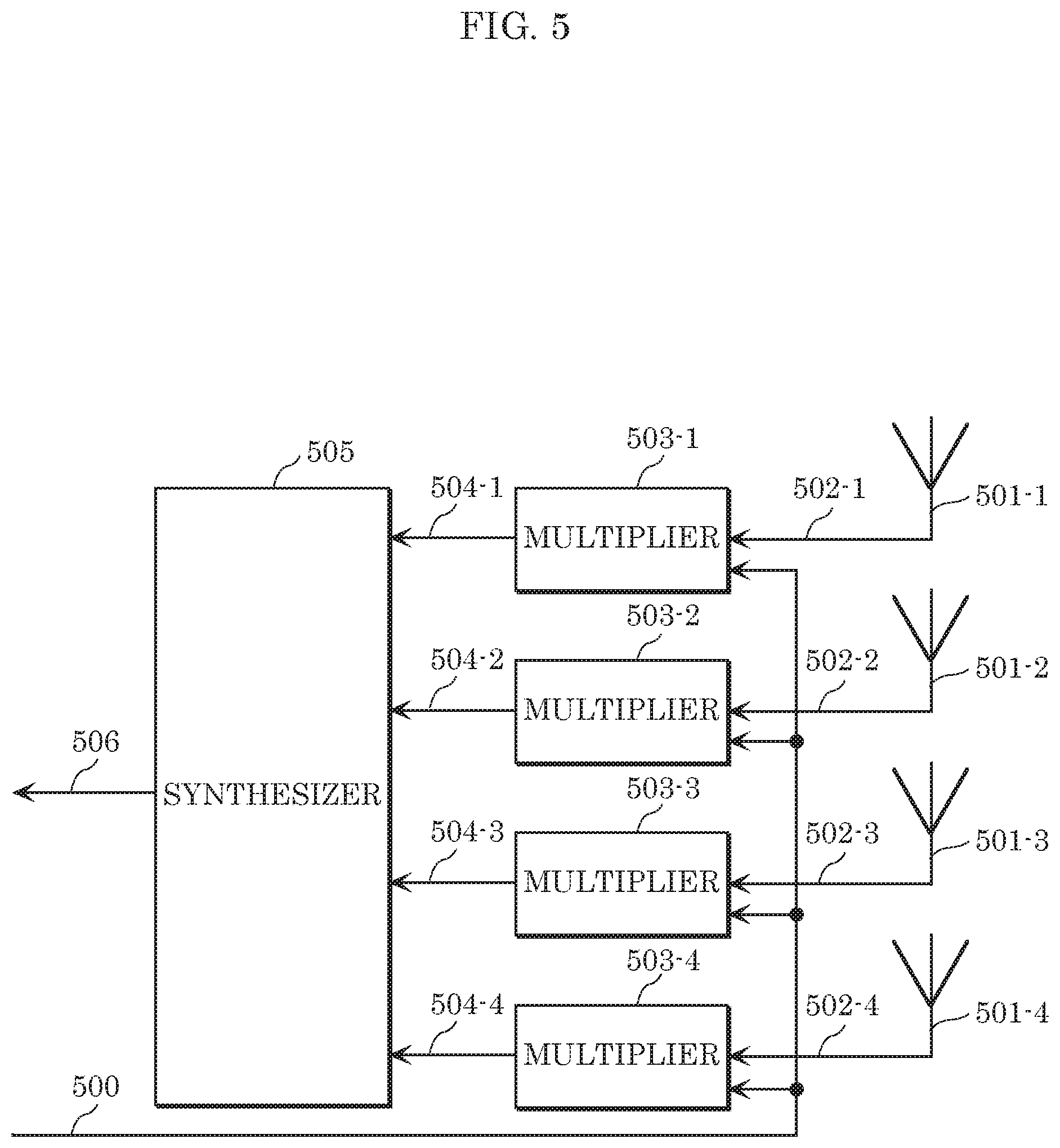 Patent US11784704 Figure 5 – Repeater device and repeating method