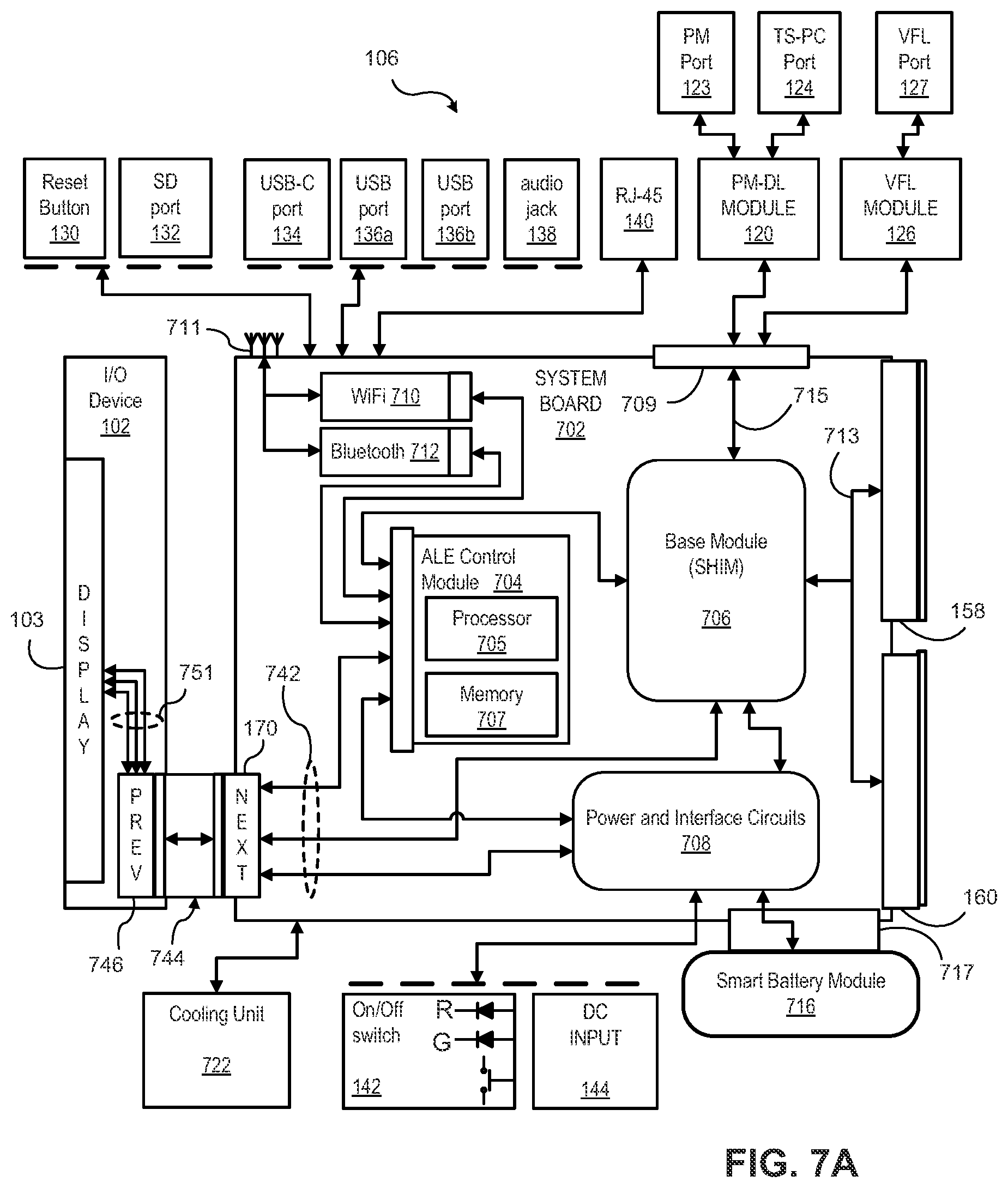 Patent US11784712 Figure 16 – Modular cell site installation, testing, measurement, and maintenance tool