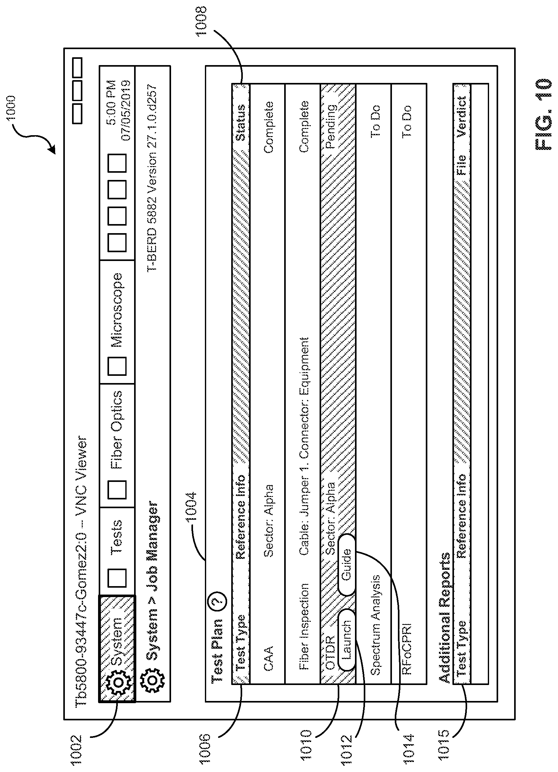 Patent US11784712 Figure 19 – Modular cell site installation, testing, measurement, and maintenance tool