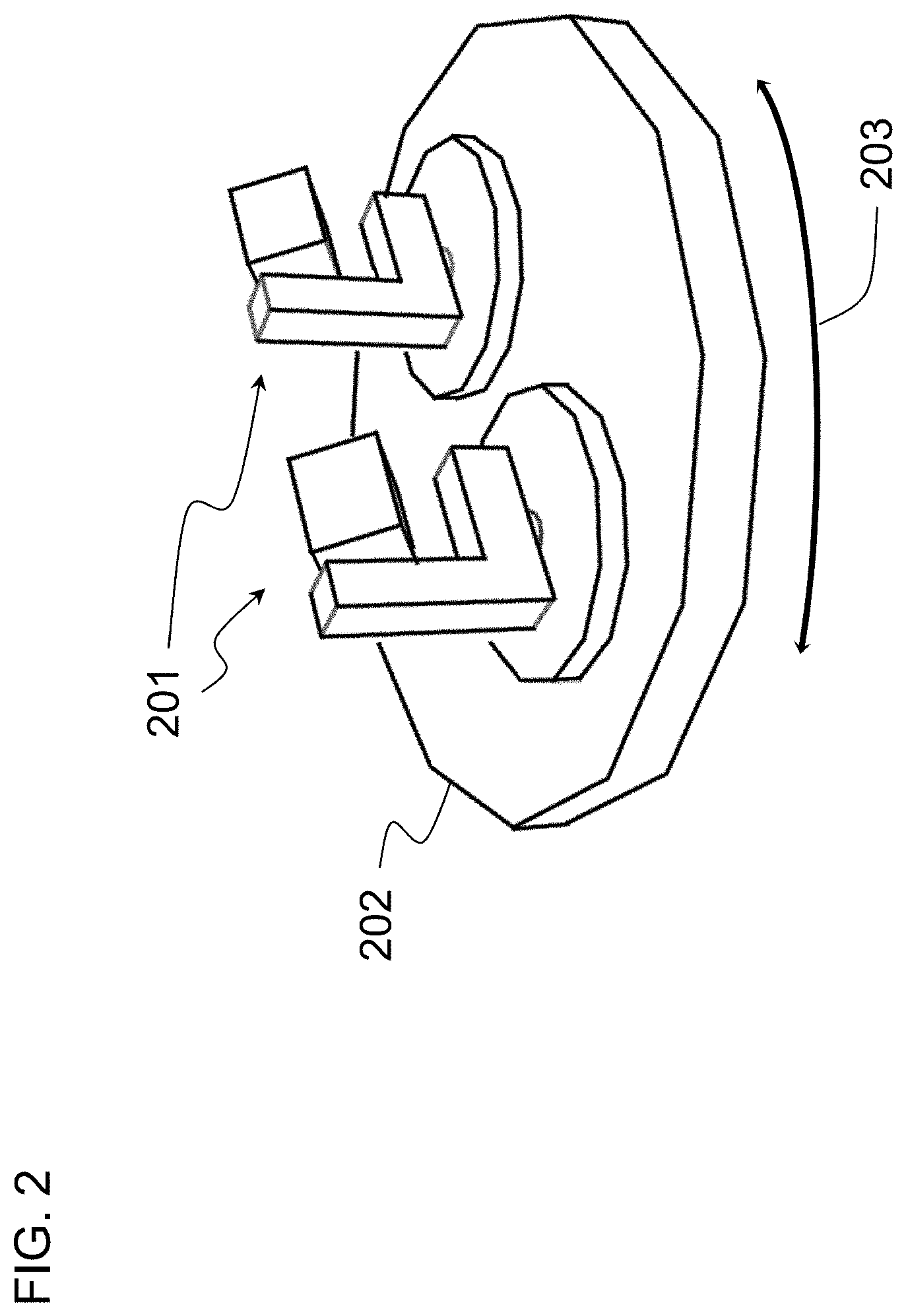 Patent US11784713 Figure 2 – Wide and fully flexible two-electromagnetic-beam steering device