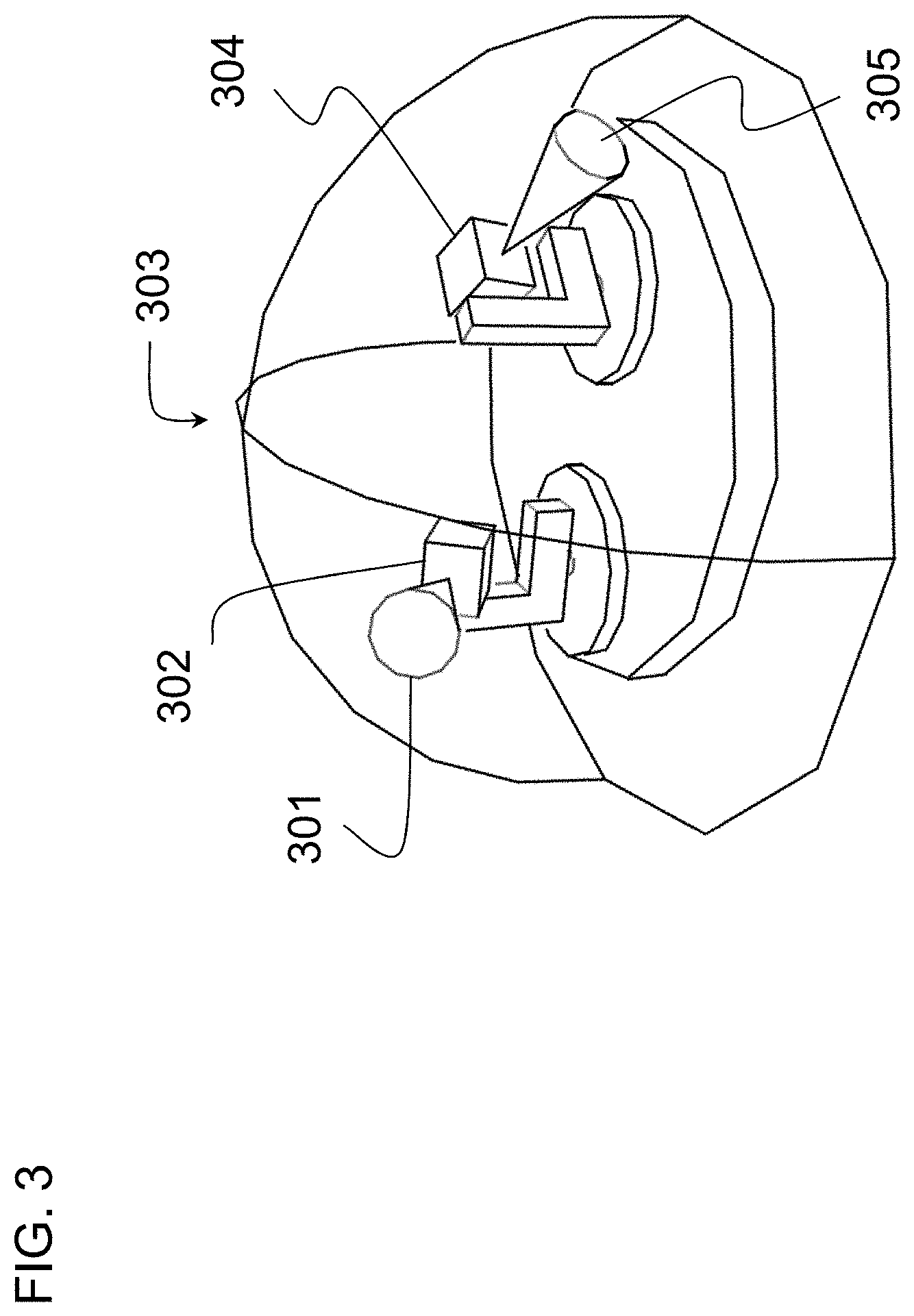 Patent US11784713 Figure 3 – Wide and fully flexible two-electromagnetic-beam steering device