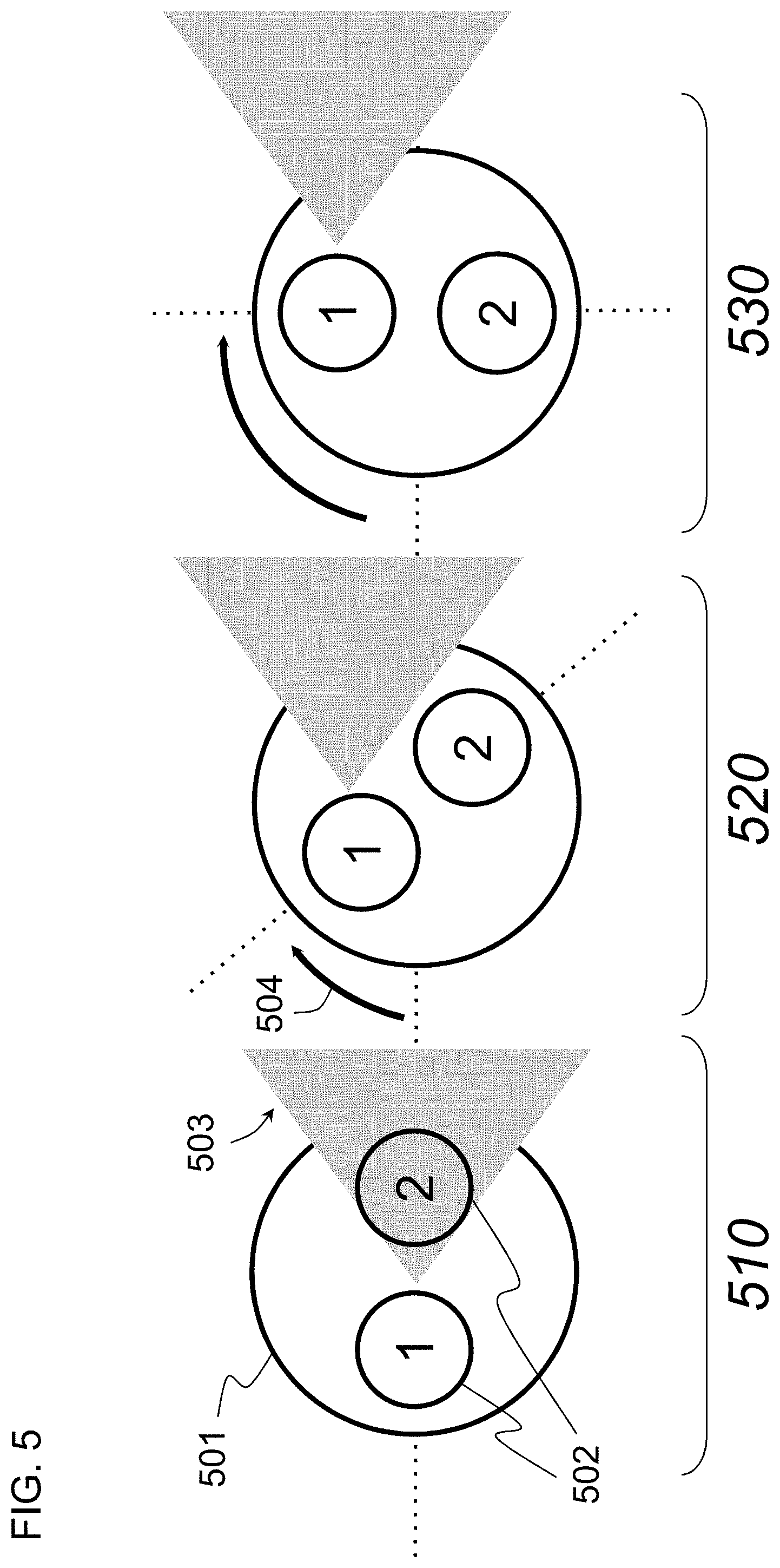 Patent US11784713 Figure 5 – Wide and fully flexible two-electromagnetic-beam steering device