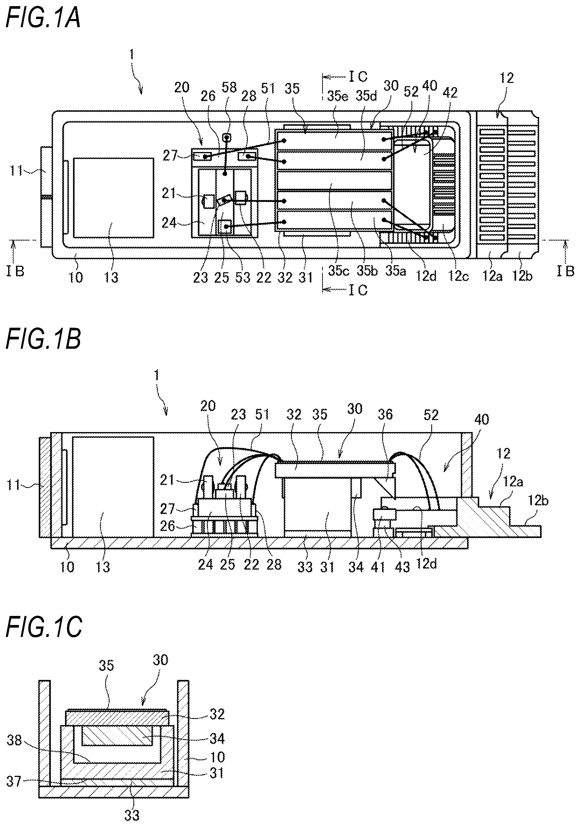Patent US11784720 — Optical module — Figure 1