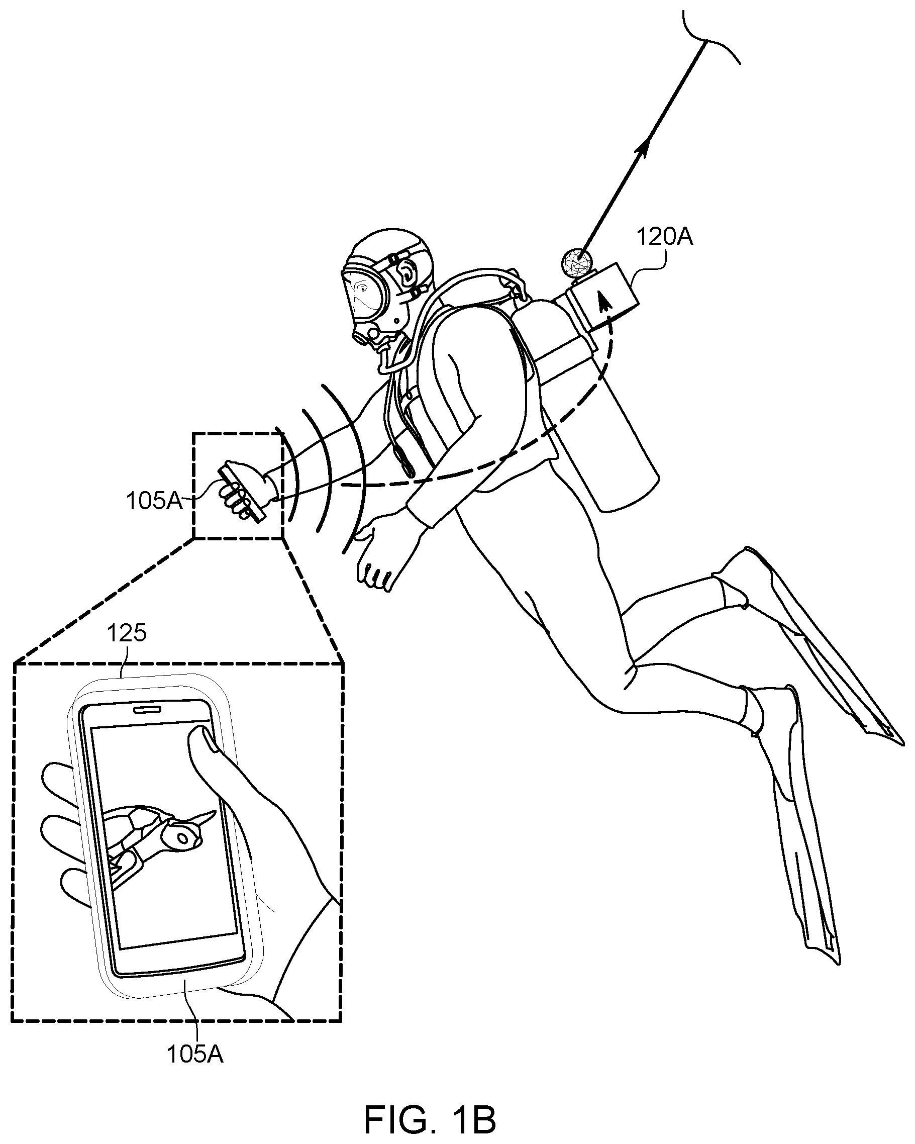 Patent US11784722 Figure 2 – Communication system for exchanging data between underwater devices and a land-based data communication network