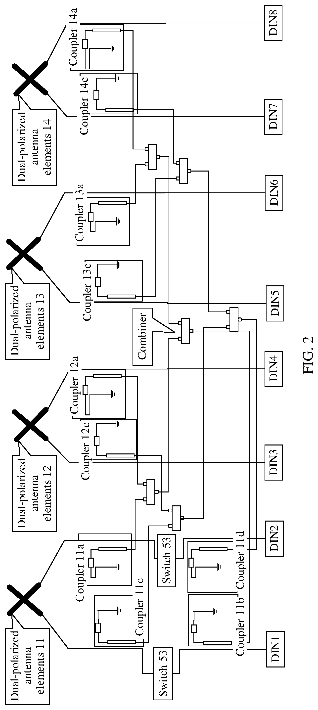 Patent US11784728 Figure 2 – Radio frequency channel calibration method and apparatus, antenna, and base station