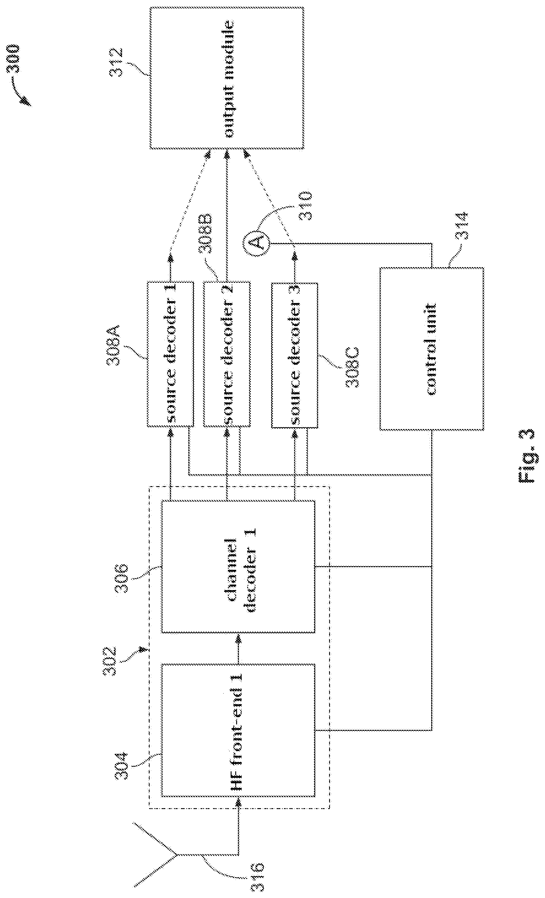 Patent US11784736 Figure 3 – Digital broadcast receiver and digital broadcast receiver system