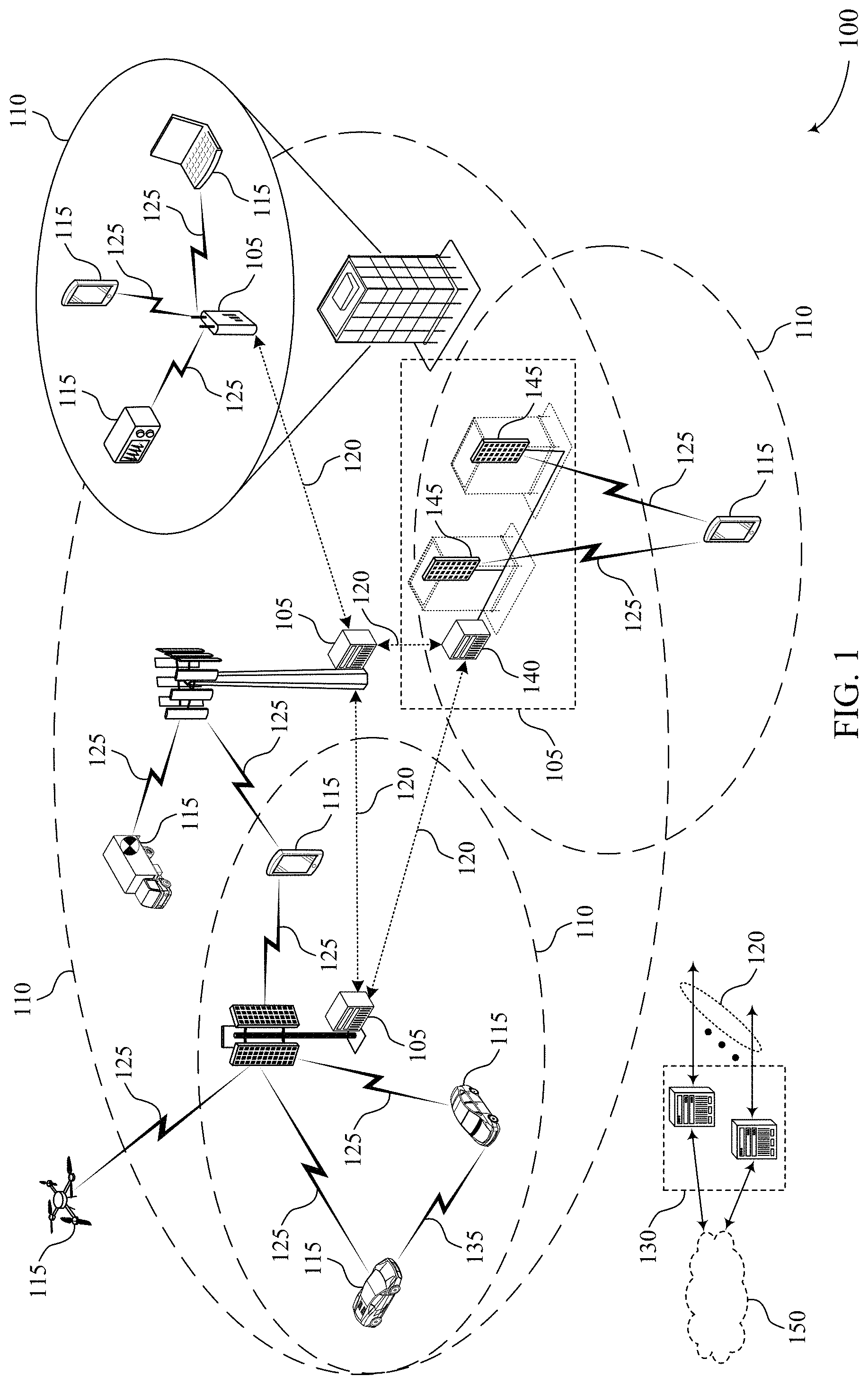 Patent US11784747 — Configuration signaling of demodulation reference signal and transmission mode — Figure 1