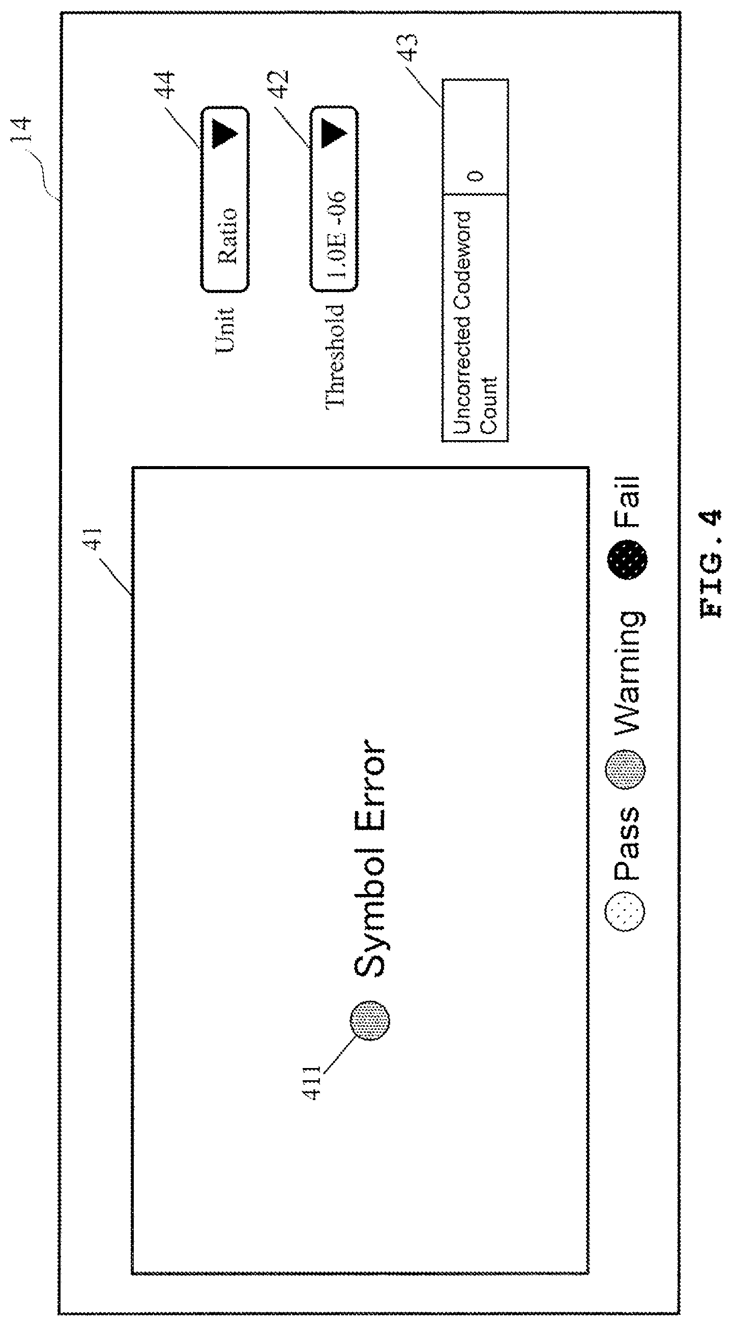 Patent US11784748 Figure 4 – Network test apparatus and network test method