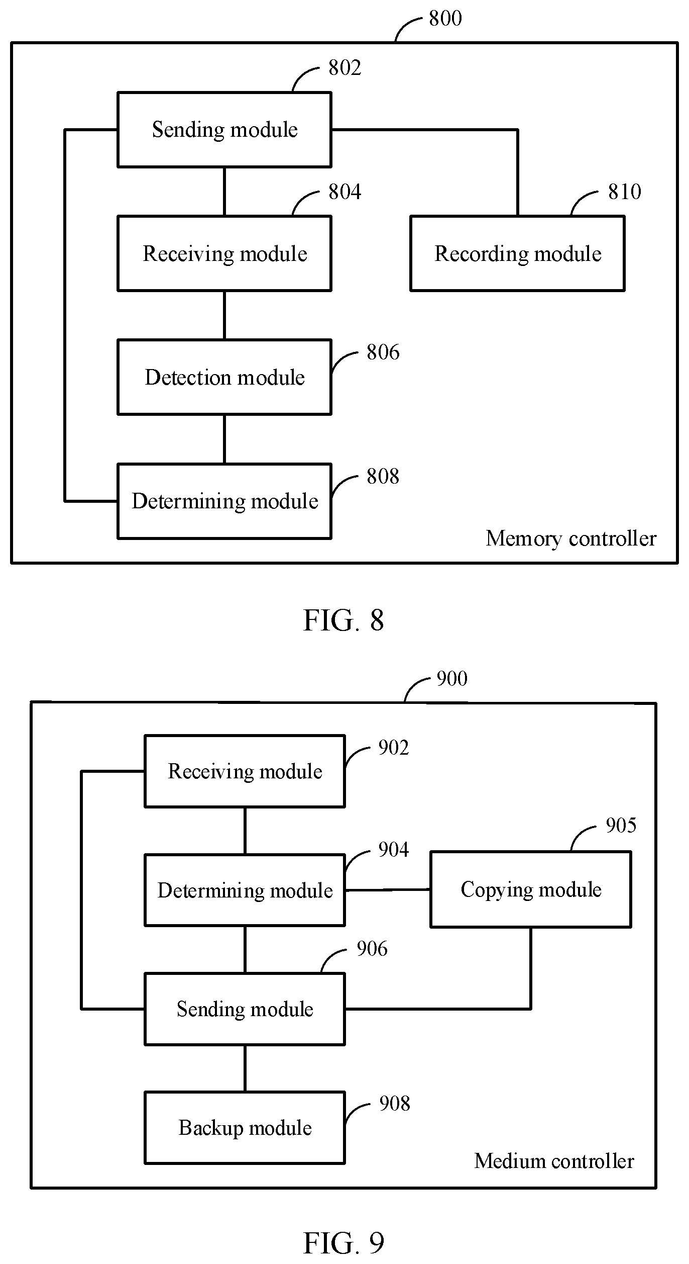 Patent US11784756 Figure 8 – Memory access technology and computer system