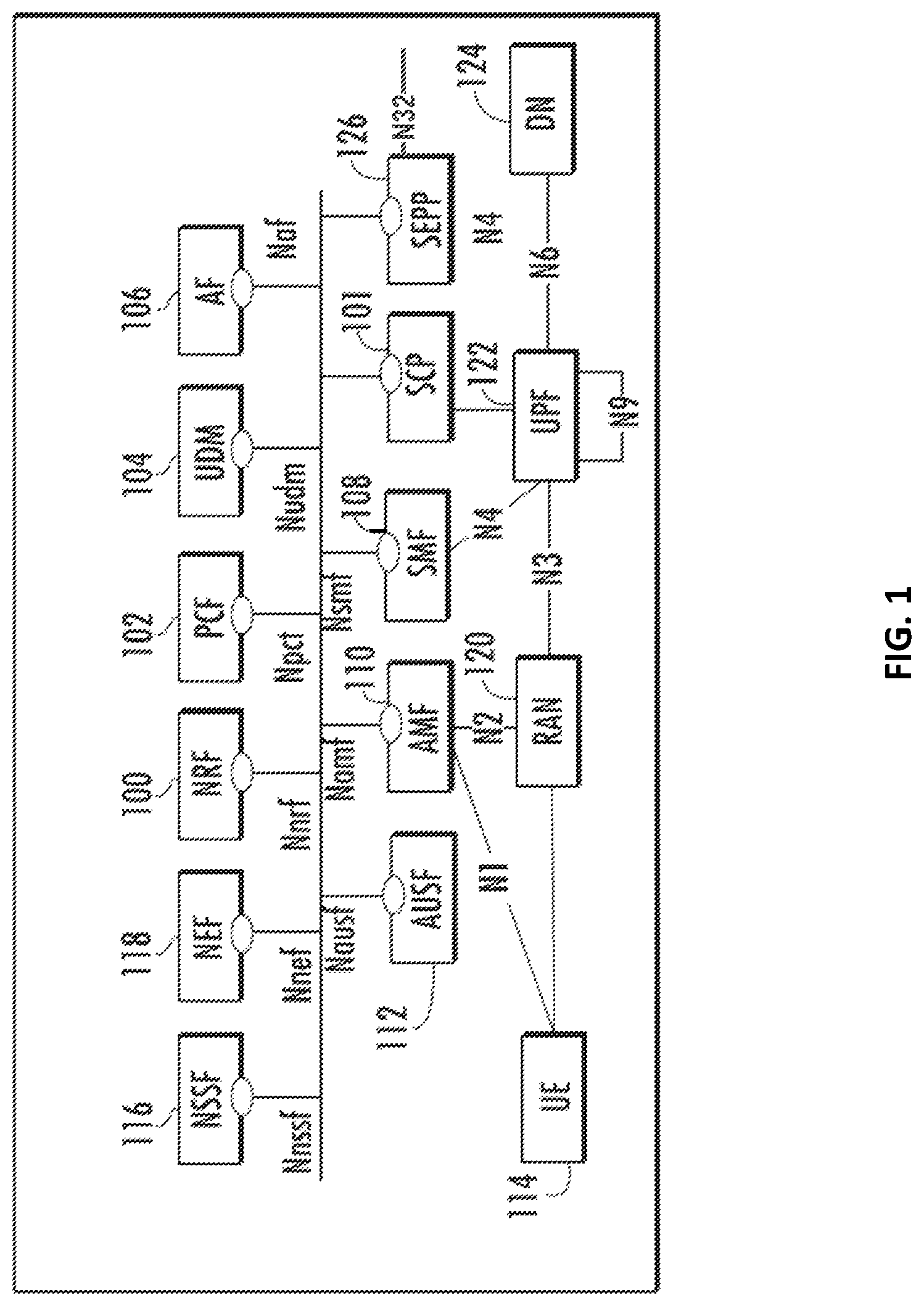 Patent US11784762 — Methods, systems, and computer readable media for limiting network function (NF) repository function (NRF) forwarding — Figure 1
