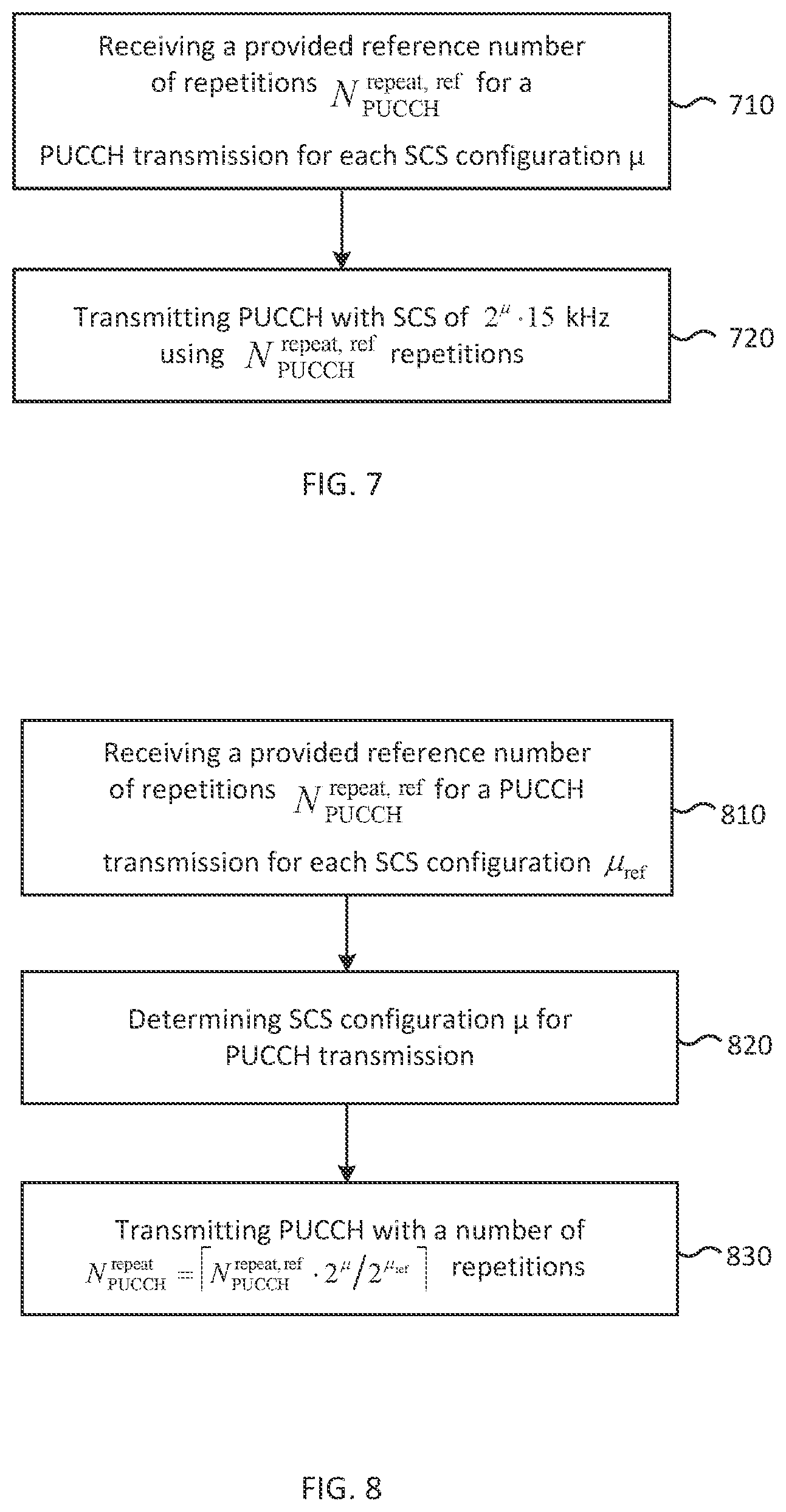 Patent US11784777 Figure 8 – Link adaptation for coverage enhancements and support of different service types