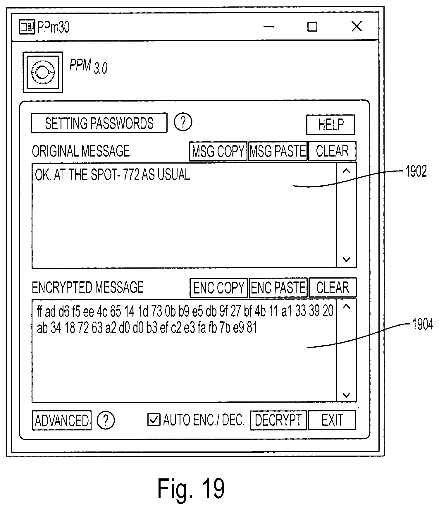 Patent US11784793 Figure 19 – Applications in connection with secure encryption