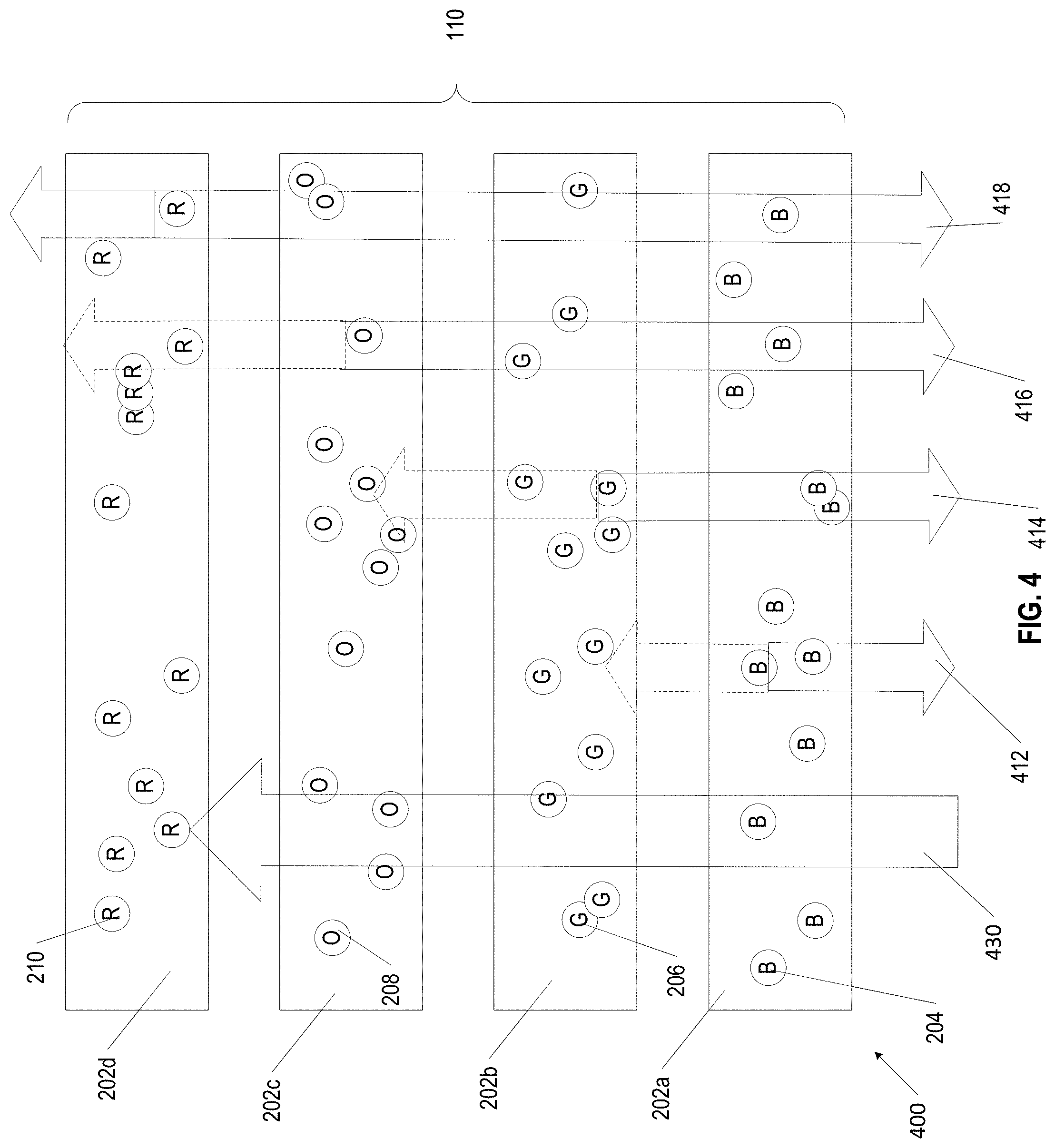 Patent US11784805 Figure 4 – Ultra high entropy material-based non-reversible spectral signature generation via quantum dots