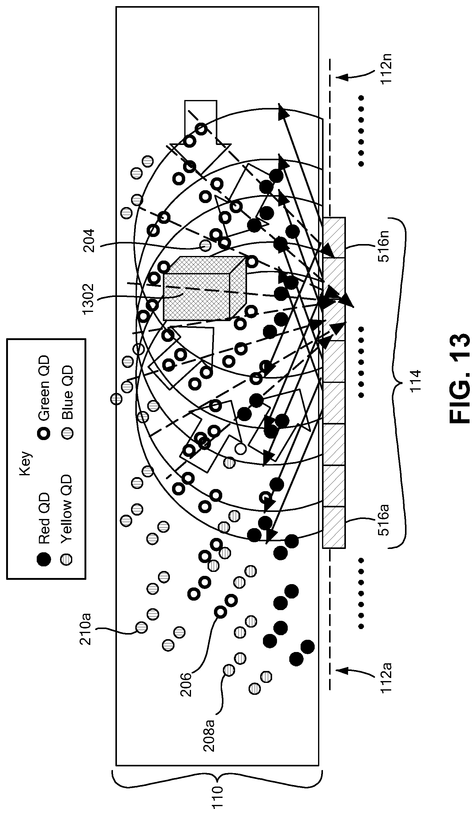Patent US11784805 Figure 12 – Ultra high entropy material-based non-reversible spectral signature generation via quantum dots