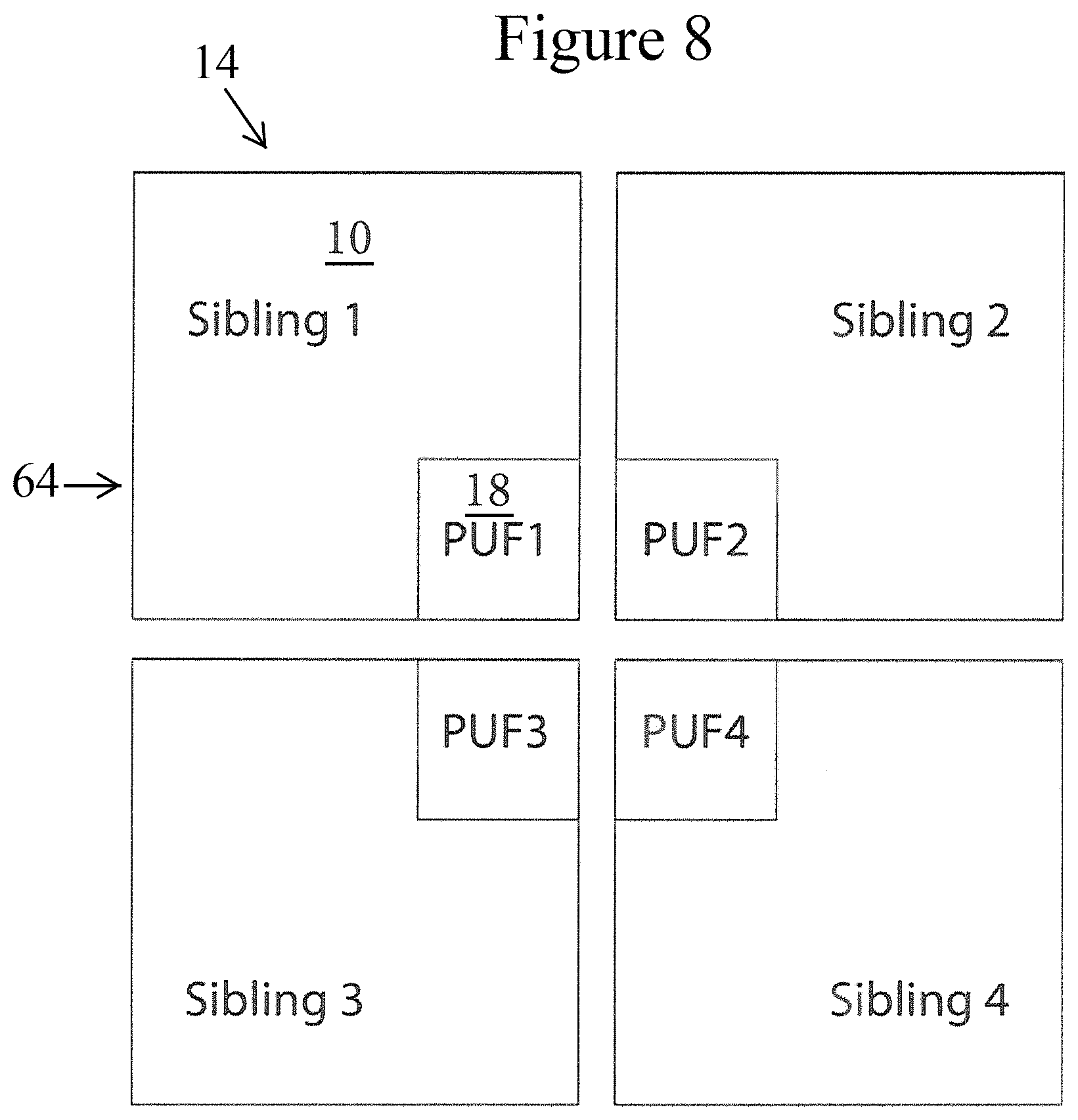 Patent US11784812 Figure 8 – Device, system, and method to facilitate secure data transmission, storage and key management