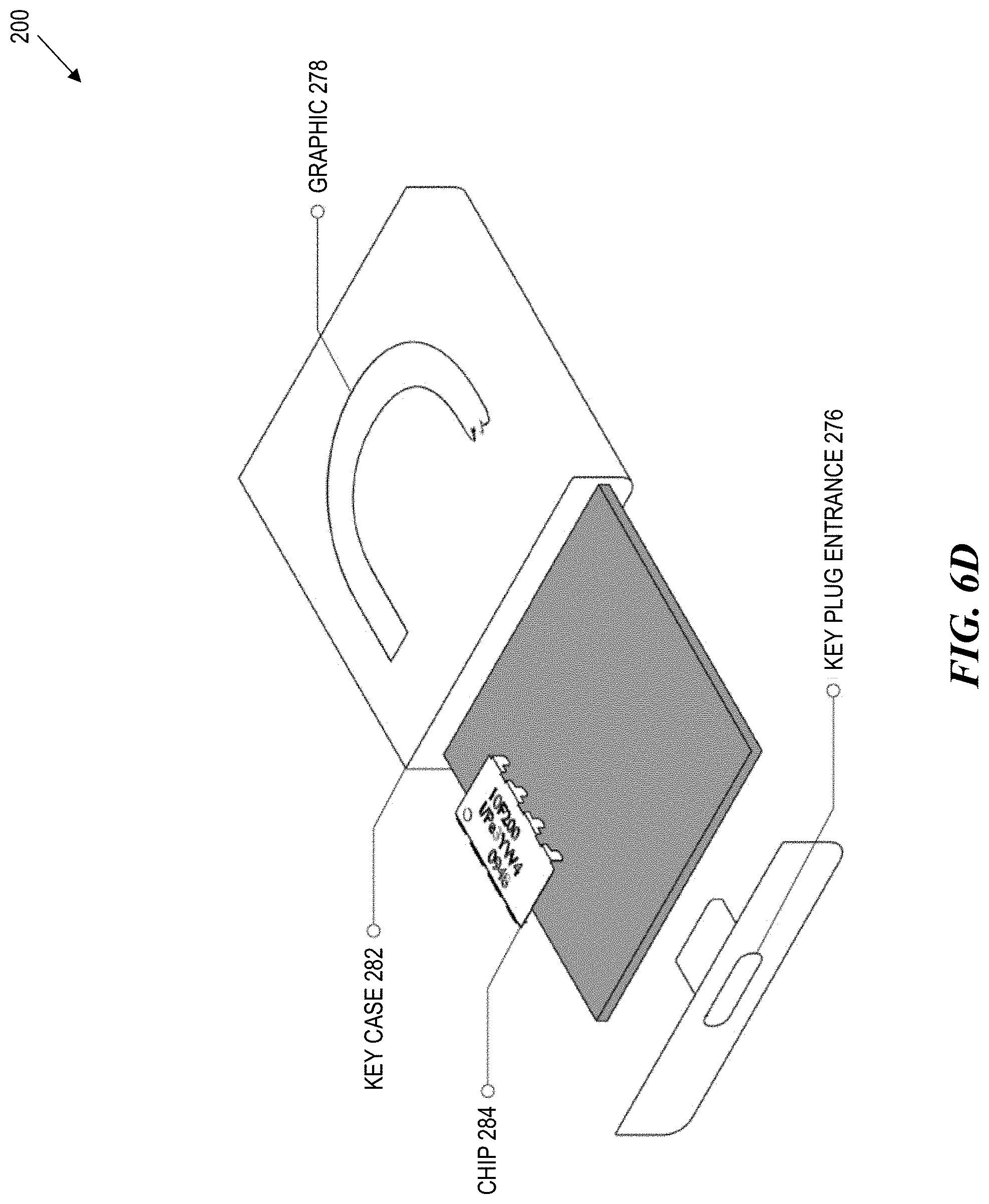 Patent US11784818 Figure 11 – Exchange and display of digital content