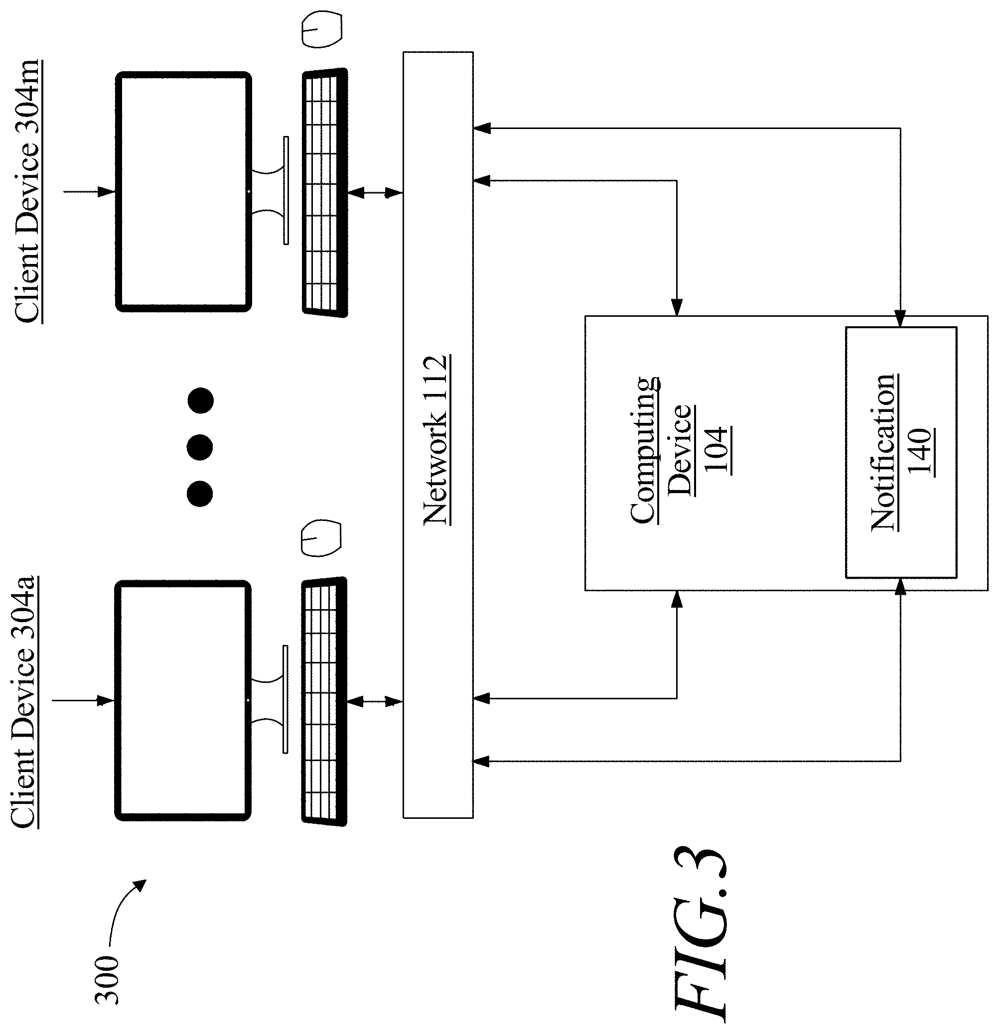 Patent US11784822 Figure 3 – System and method for transmitting a notification to a network