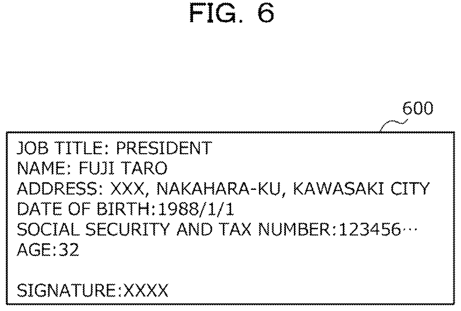 Patent US11784828 Figure 6 – Computer-readable recording medium storing information processing program, information processing method, information processing device, and information processing system