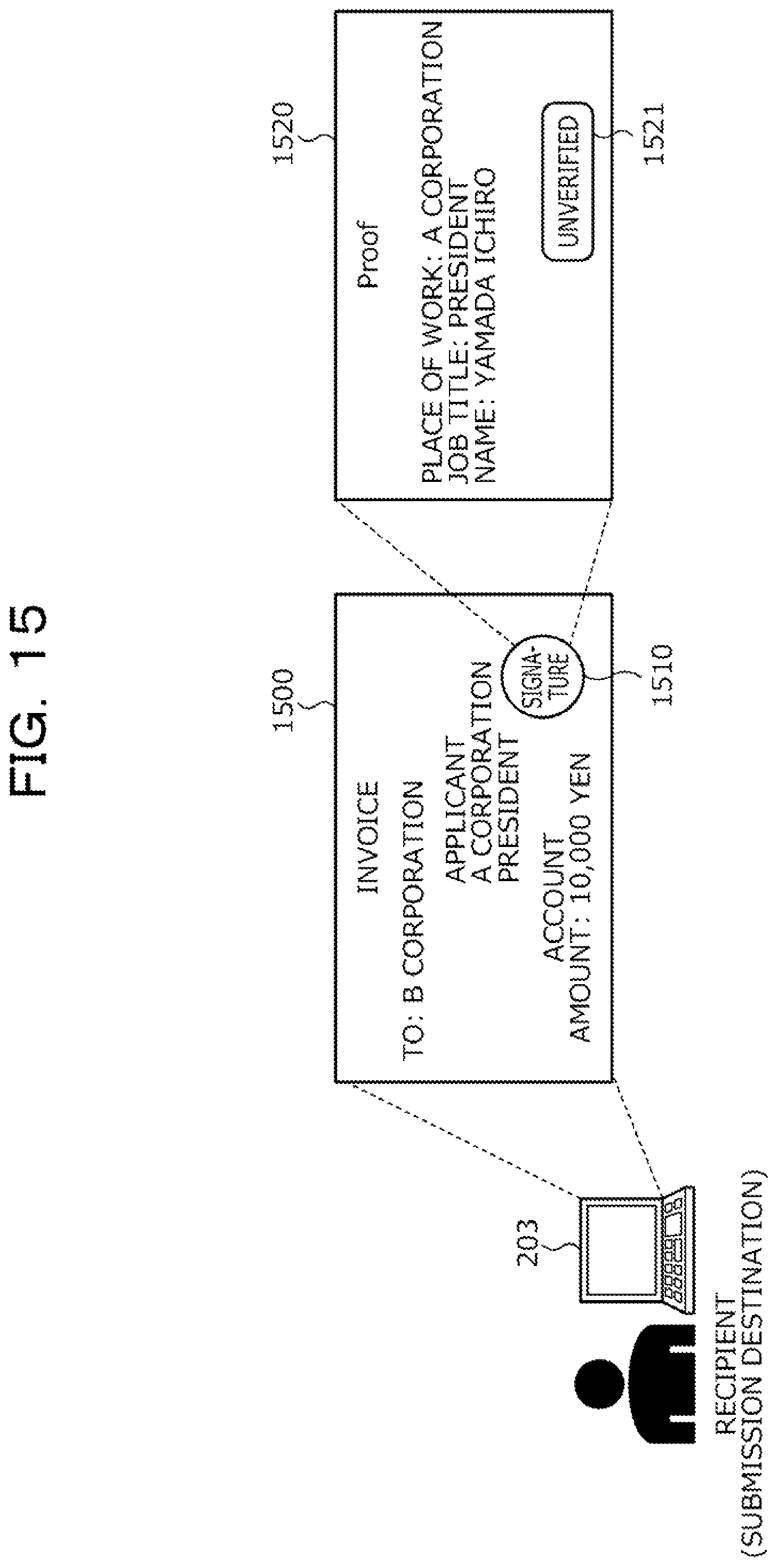 Patent US11784828 Figure 17 – Computer-readable recording medium storing information processing program, information processing method, information processing device, and information processing system