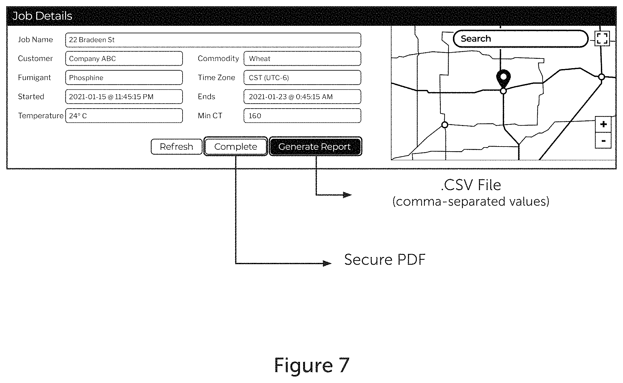 Patent US11784829 Figure 7 – Phytosanitary treatment blockchain