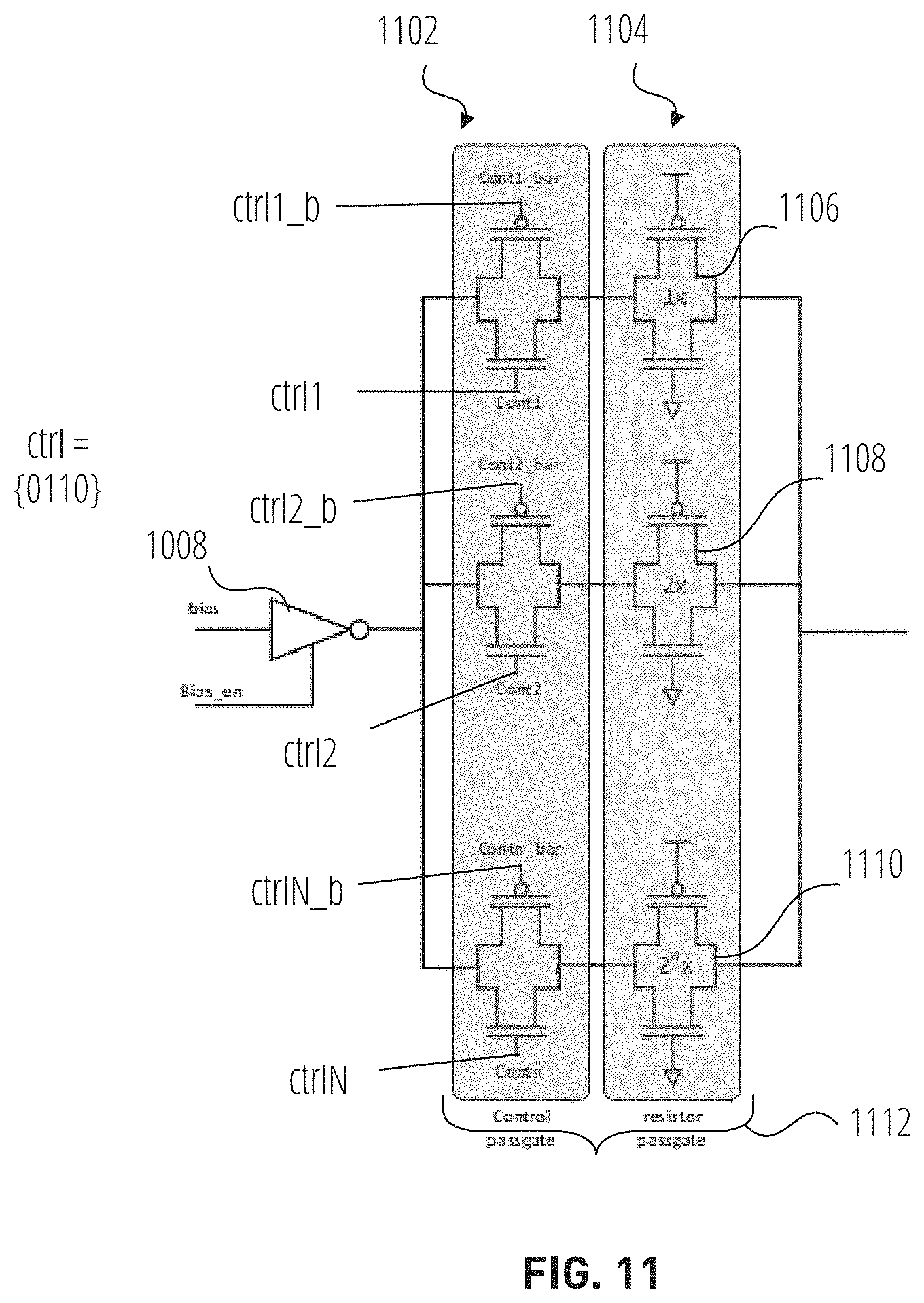Patent US11784835 Figure 11 – Detection and mitigation of unstable cells in unclonable cell array