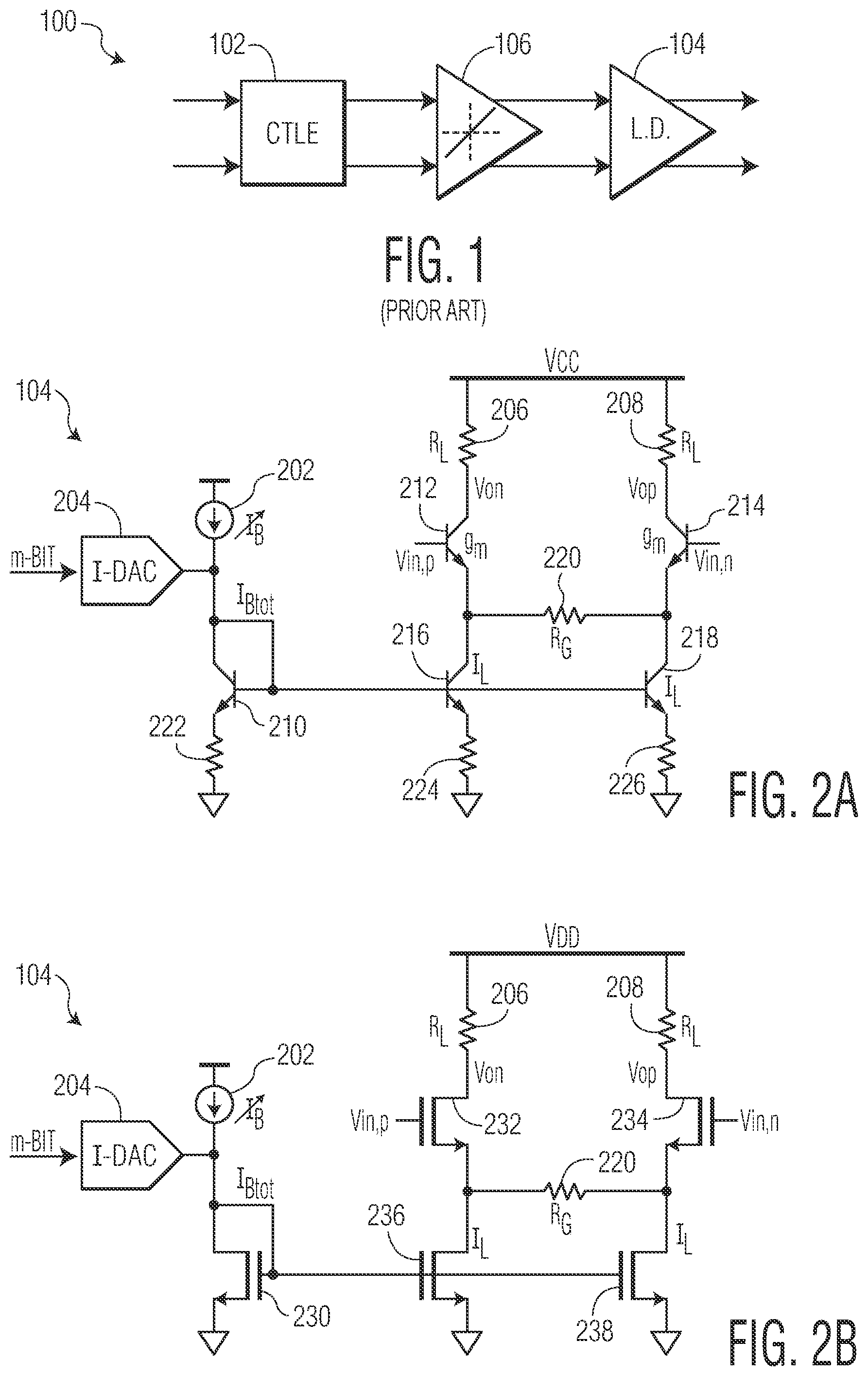 Patent US11784857 Figure 1 – Adaptive linear drivers