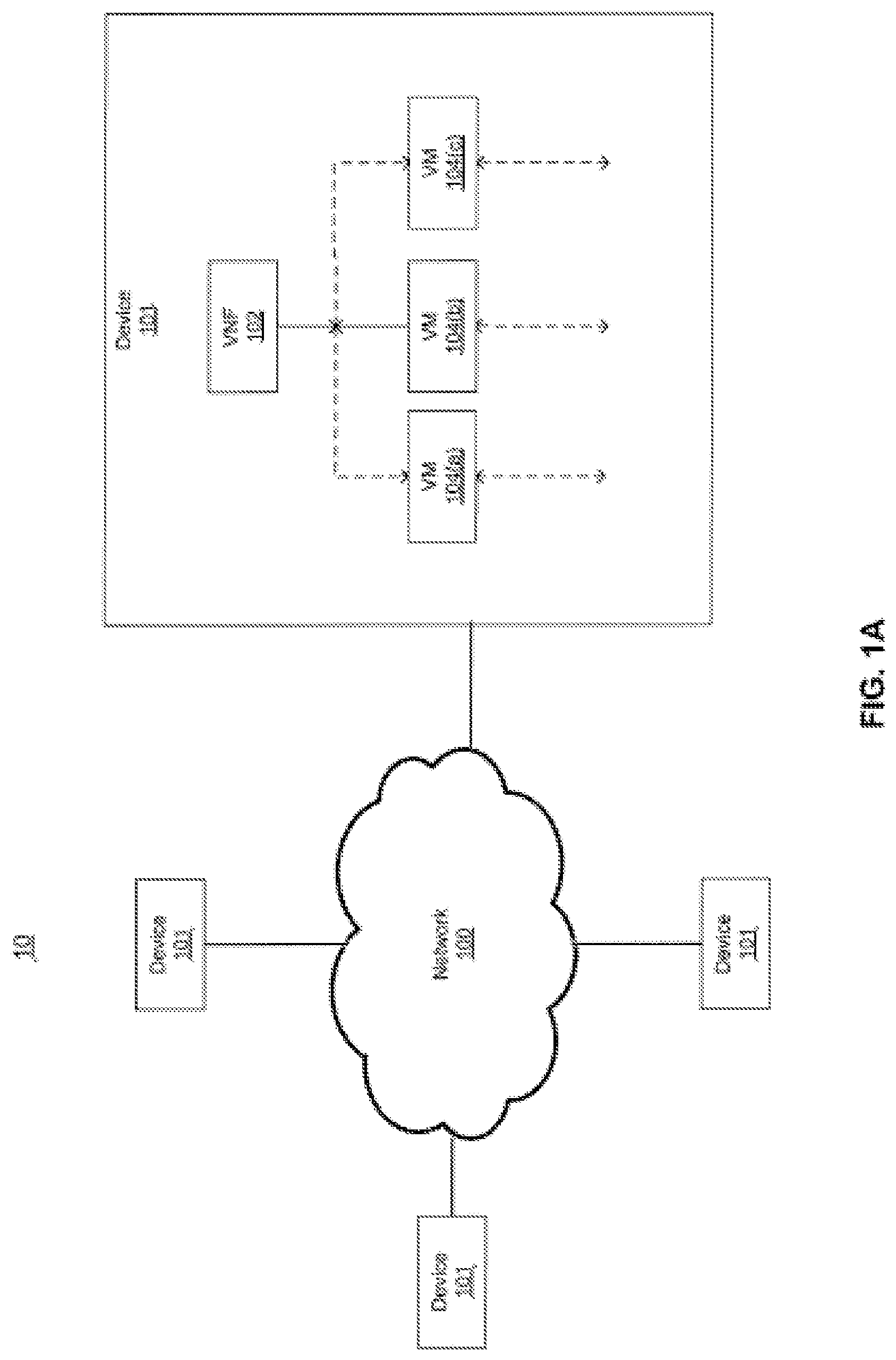 Patent US11784877 — Systems and methods to control operation of virtualized networks — Figure 1