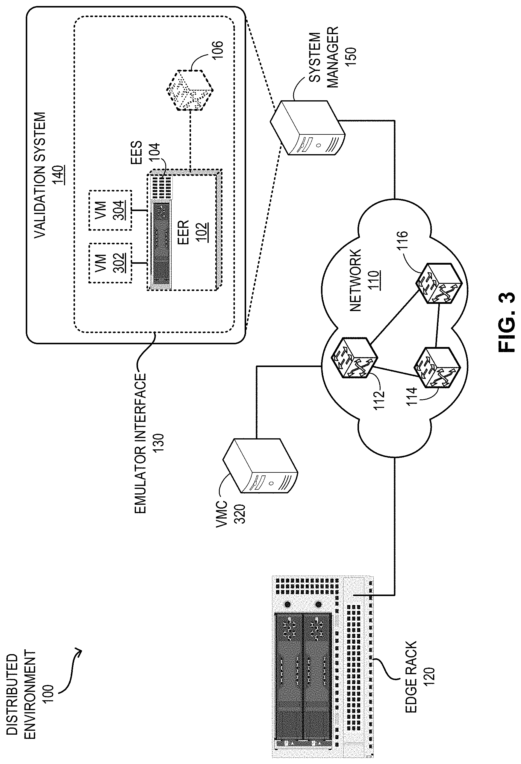 Patent US11784880 Figure 4 – Method and system for facilitating edge rack emulation