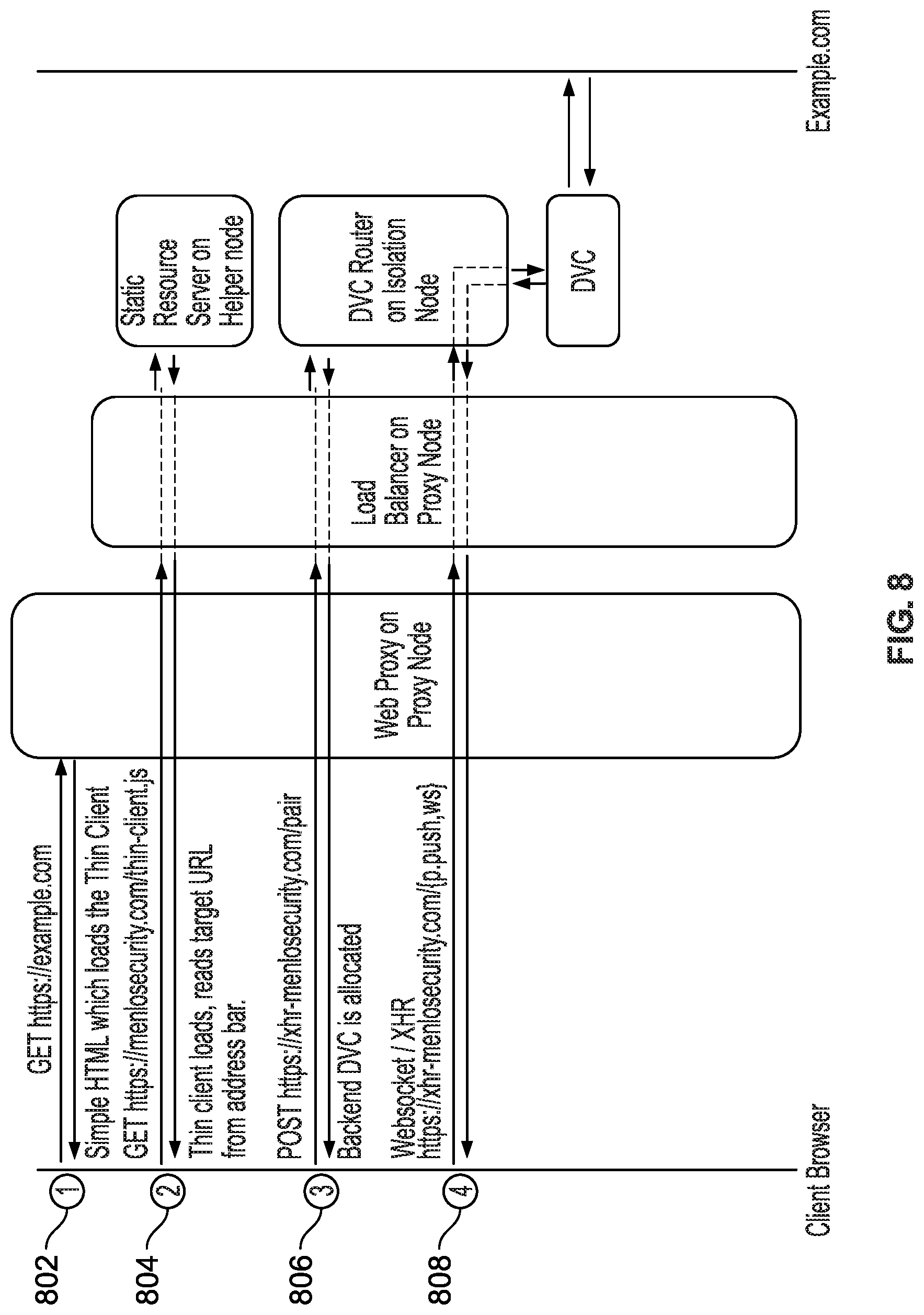 Patent US11784887 Figure 8 – Bandwidth throttling