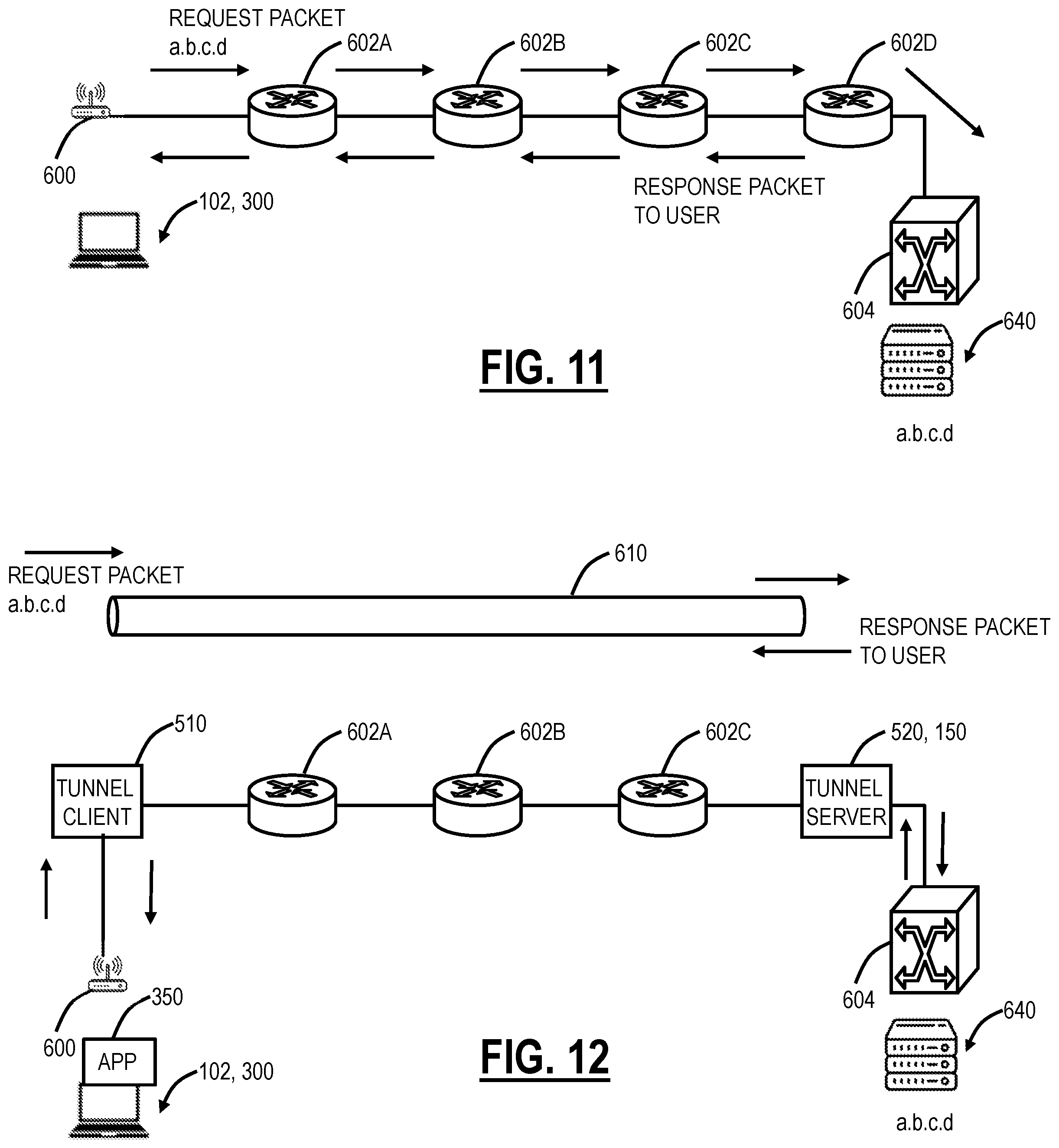 Patent US11784904 Figure 8 – Adaptive tracing with a reduced number of probes to avoid firewall issues