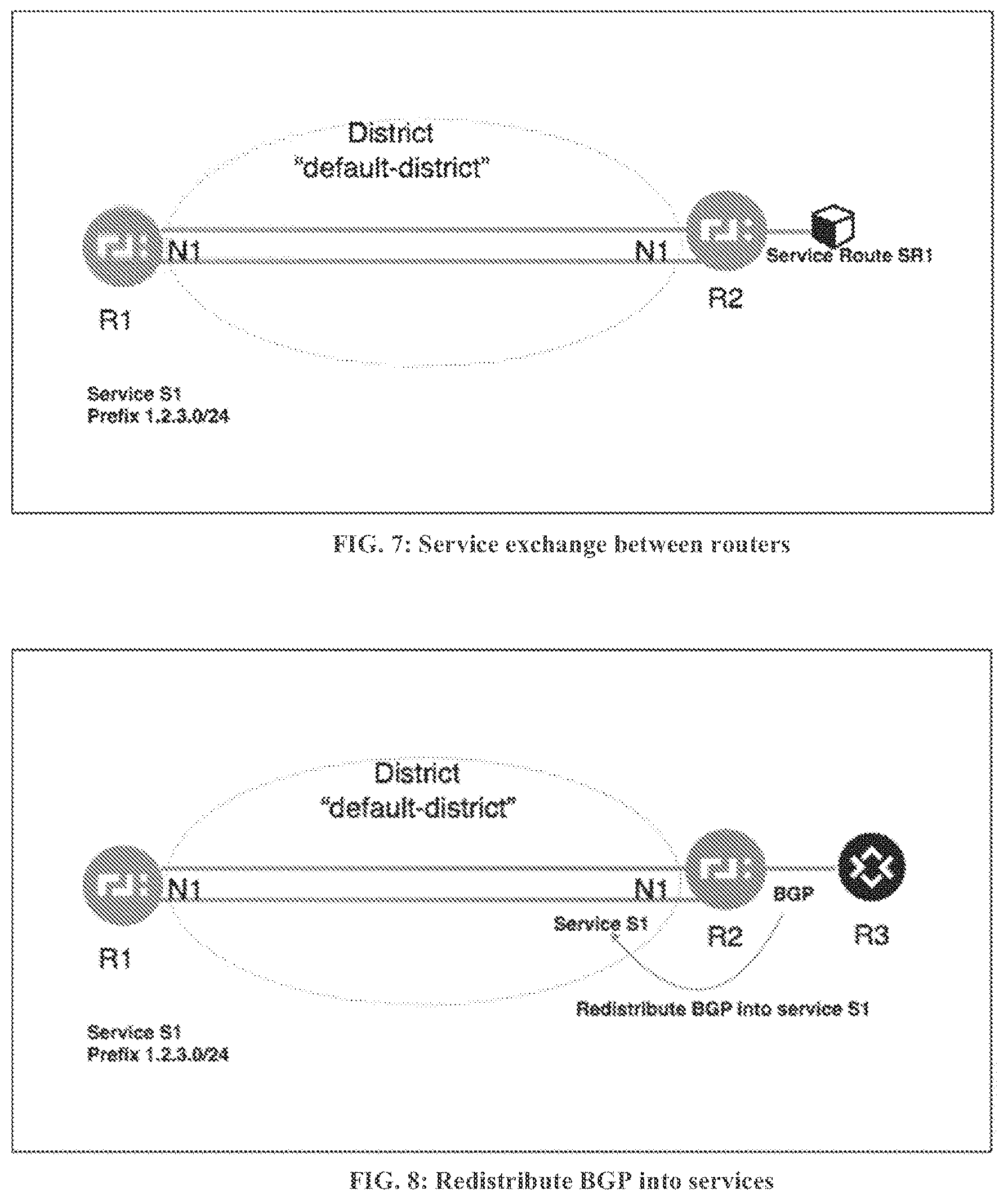 Patent US11784907 Figure 6 – Routing using segment-based metrics