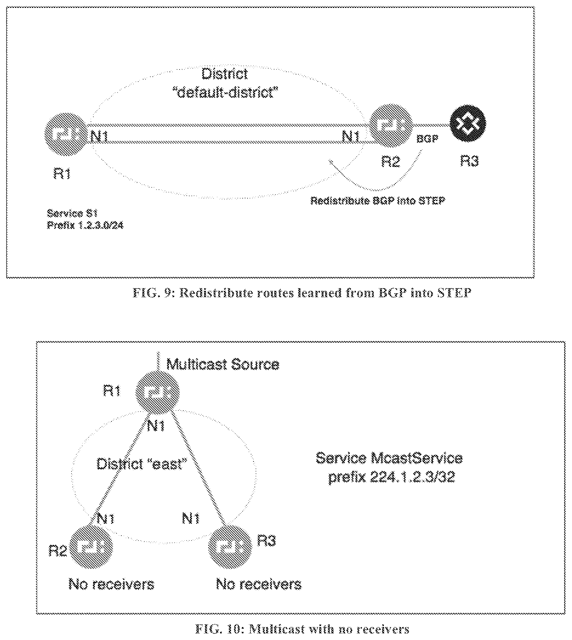 Patent US11784907 Figure 7 – Routing using segment-based metrics