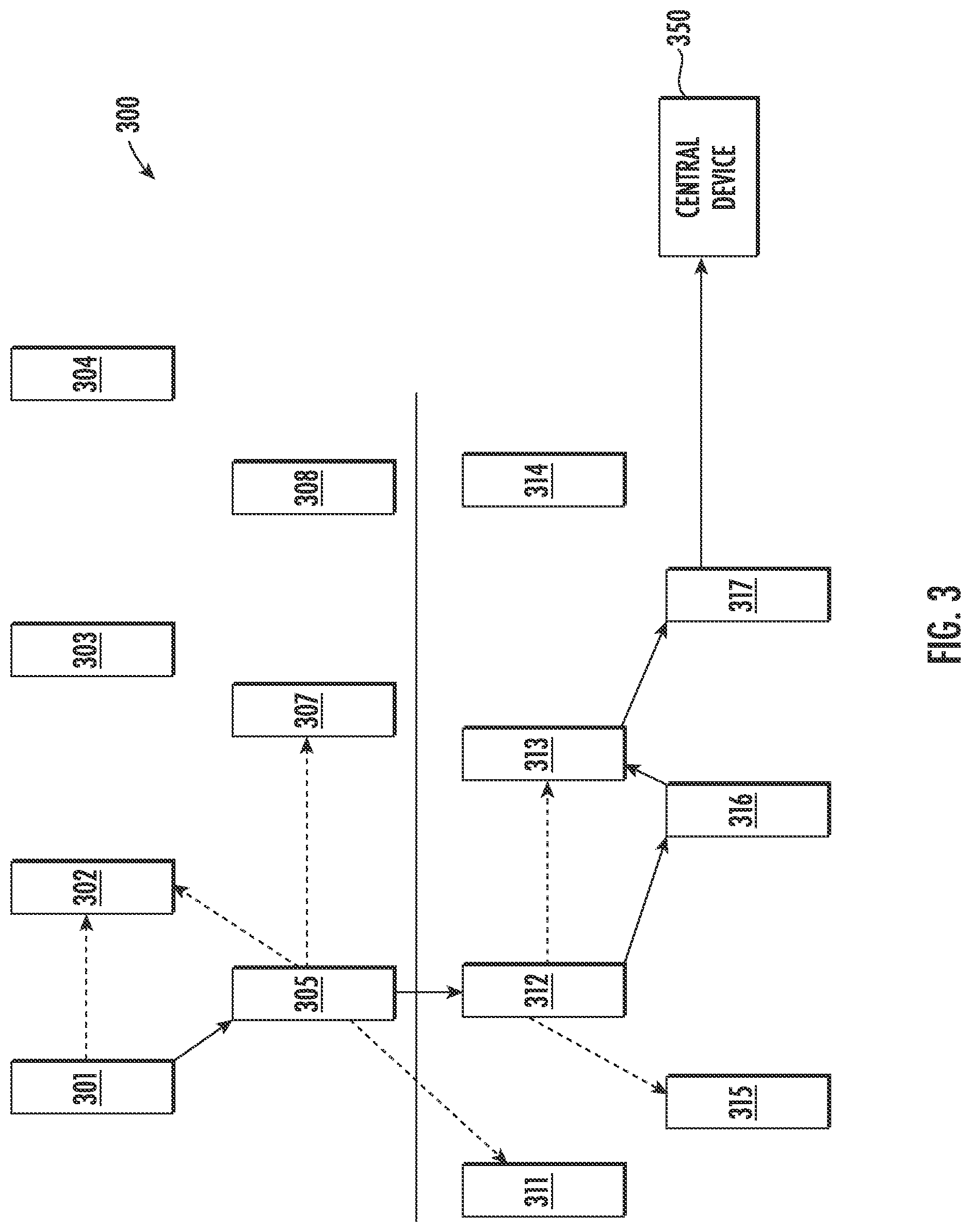 Patent US11784950 Figure 3 – Mesh networking using peer to peer messages for a hospitality entity