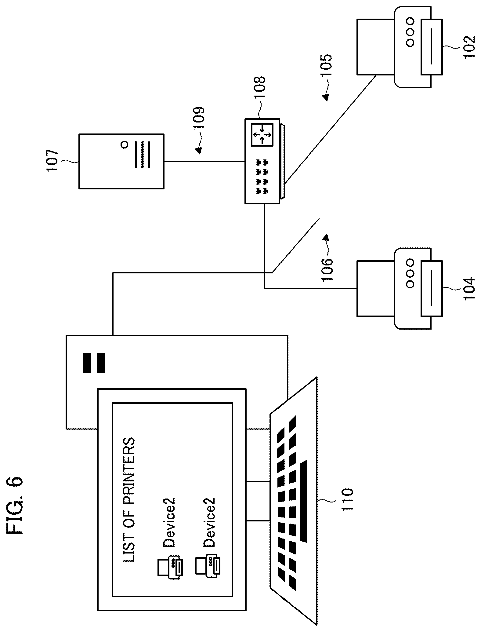 Patent US11784966 Figure 6 – Information processing device, control method for information processing device, and recording medium, that suppress duplication of a device name in a DNS server