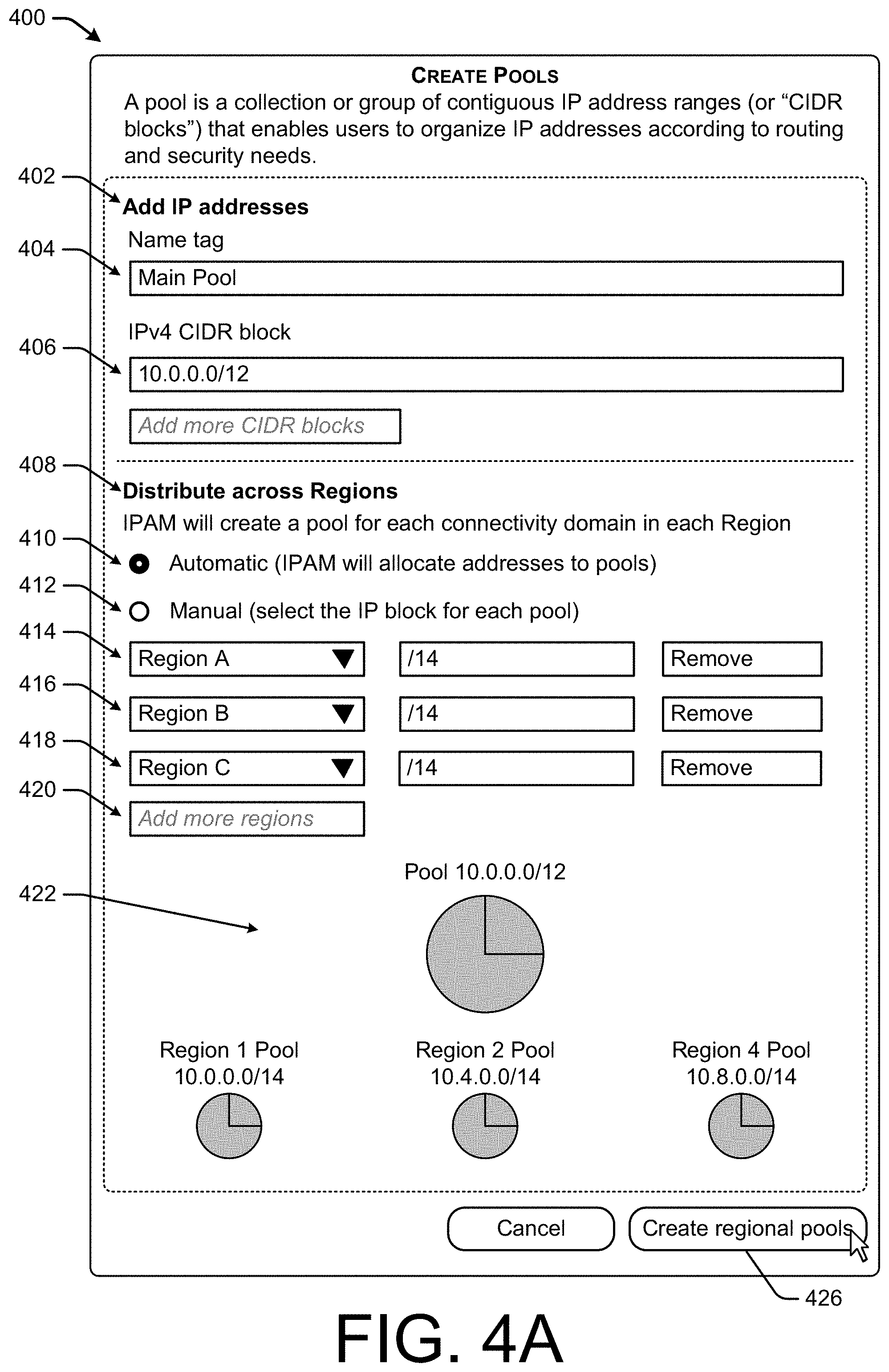 Patent US11784967 Figure 5 – Monitoring internet protocol address utilization to apply unified network policy