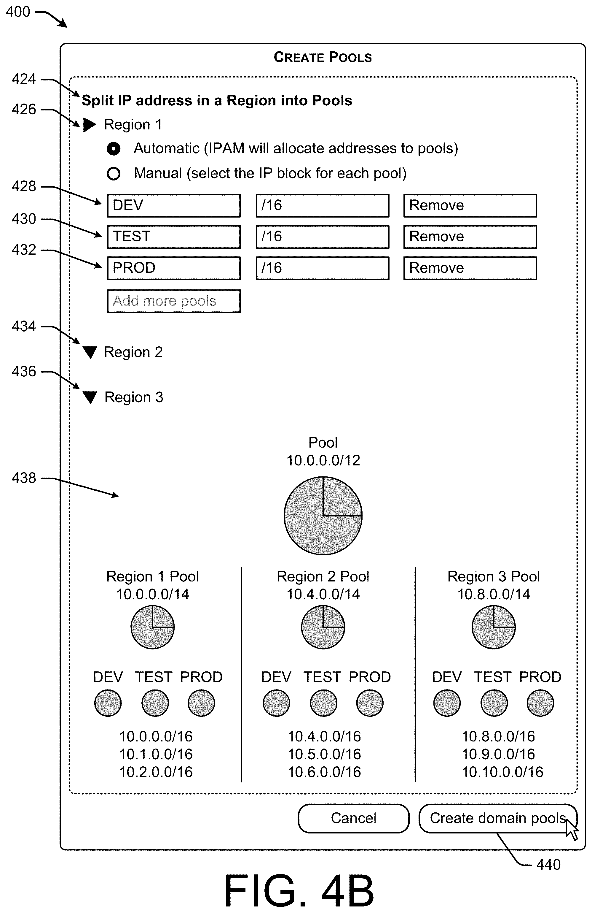 Patent US11784967 Figure 6 – Monitoring internet protocol address utilization to apply unified network policy