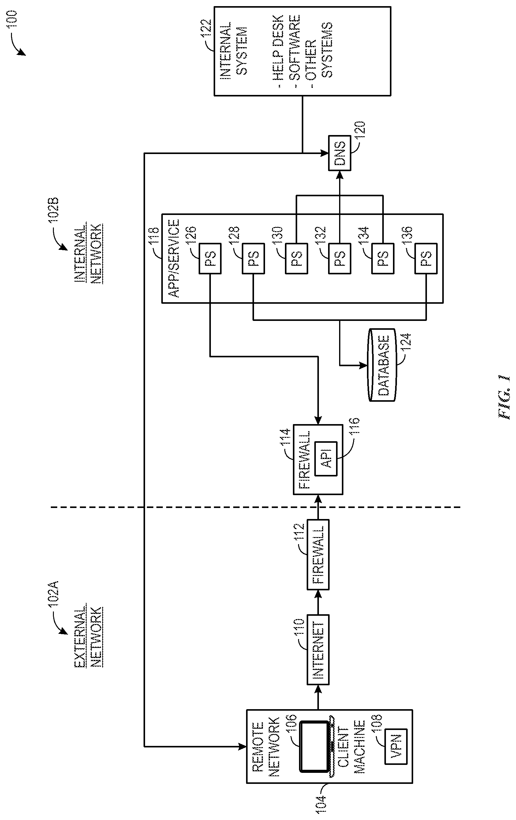 Patent US11784968 Figure 1 – Distributed domain name systems and methods