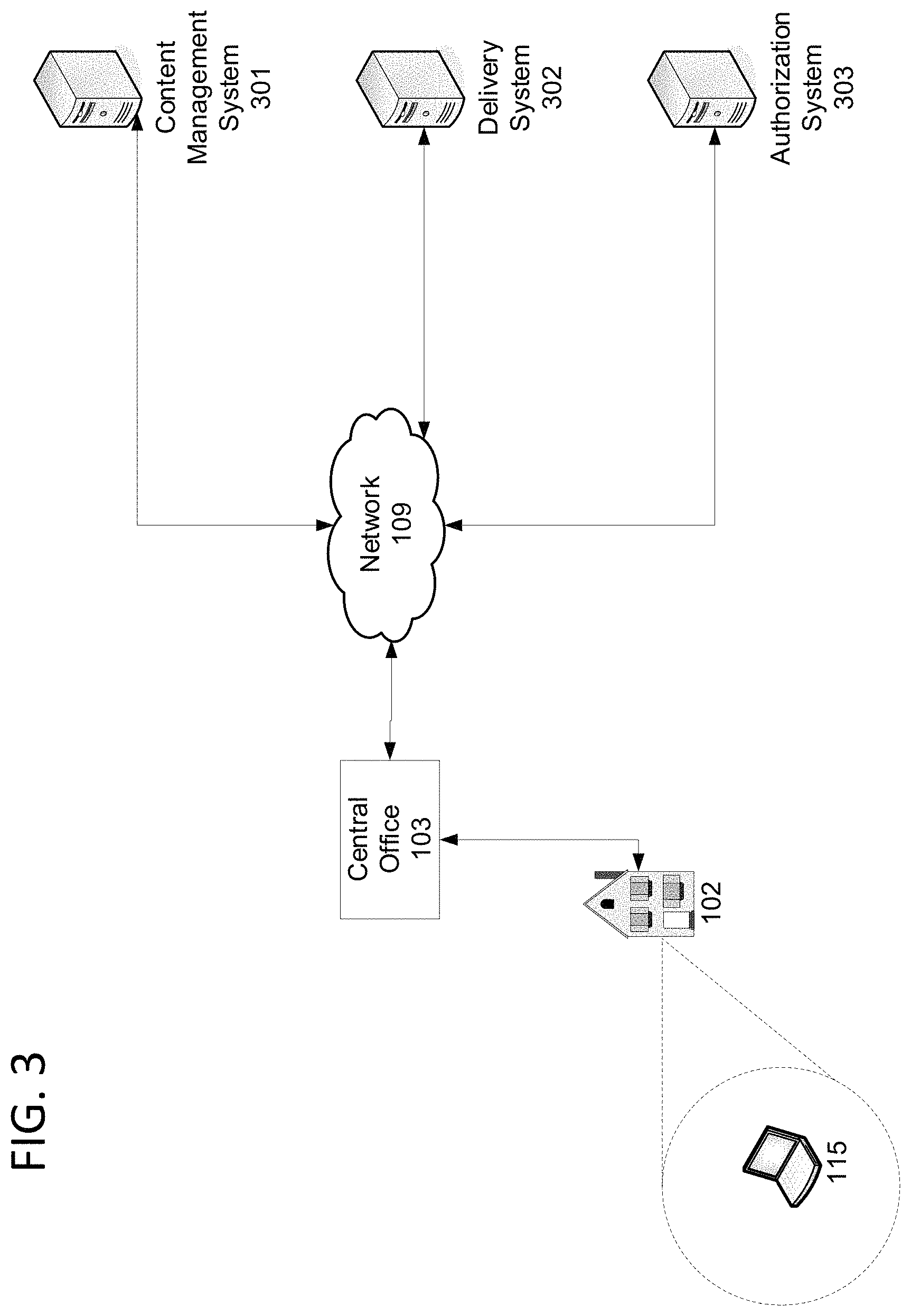 Patent US11784982 Figure 3 – Secure content access authorization
