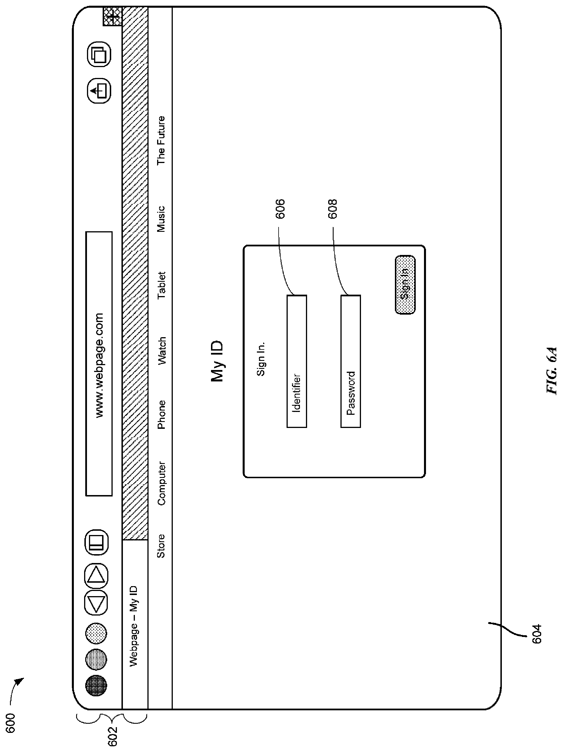 Patent US11784992 Figure 9 – Credential entry and management
